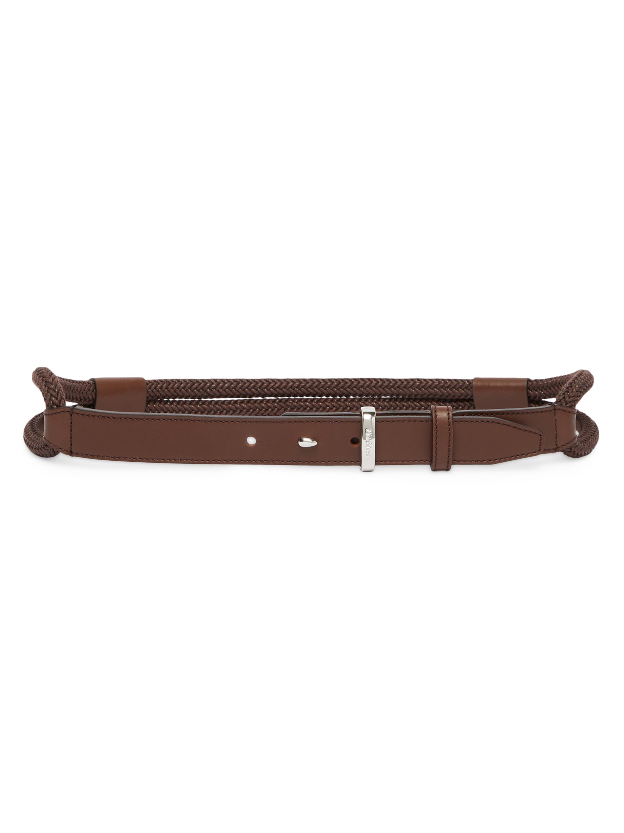 Max Mara Women's Rope Loop Belt - Brown