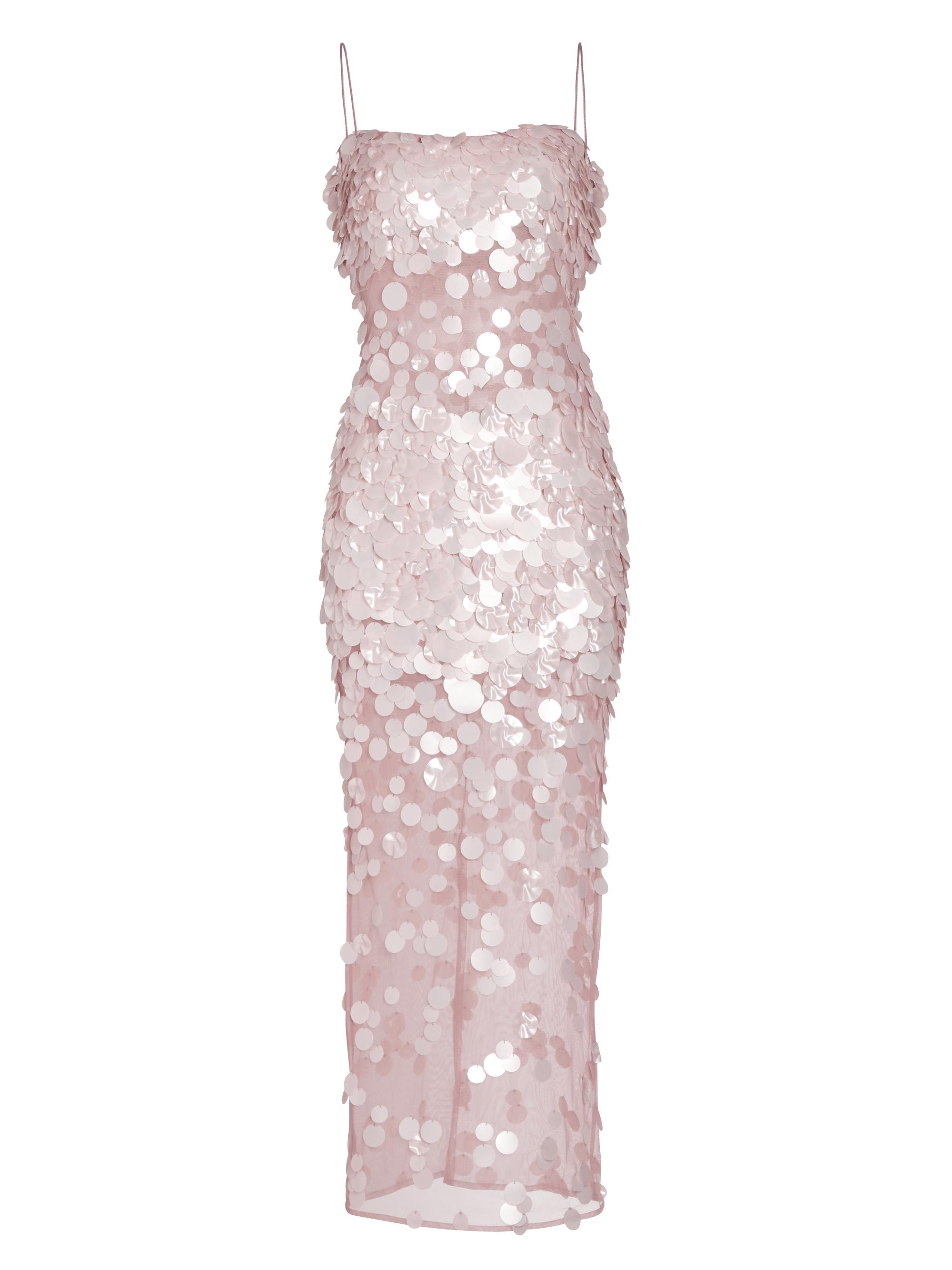 Retrofête Women's Mischa Sequined Sheath Cocktail Dress - Pink