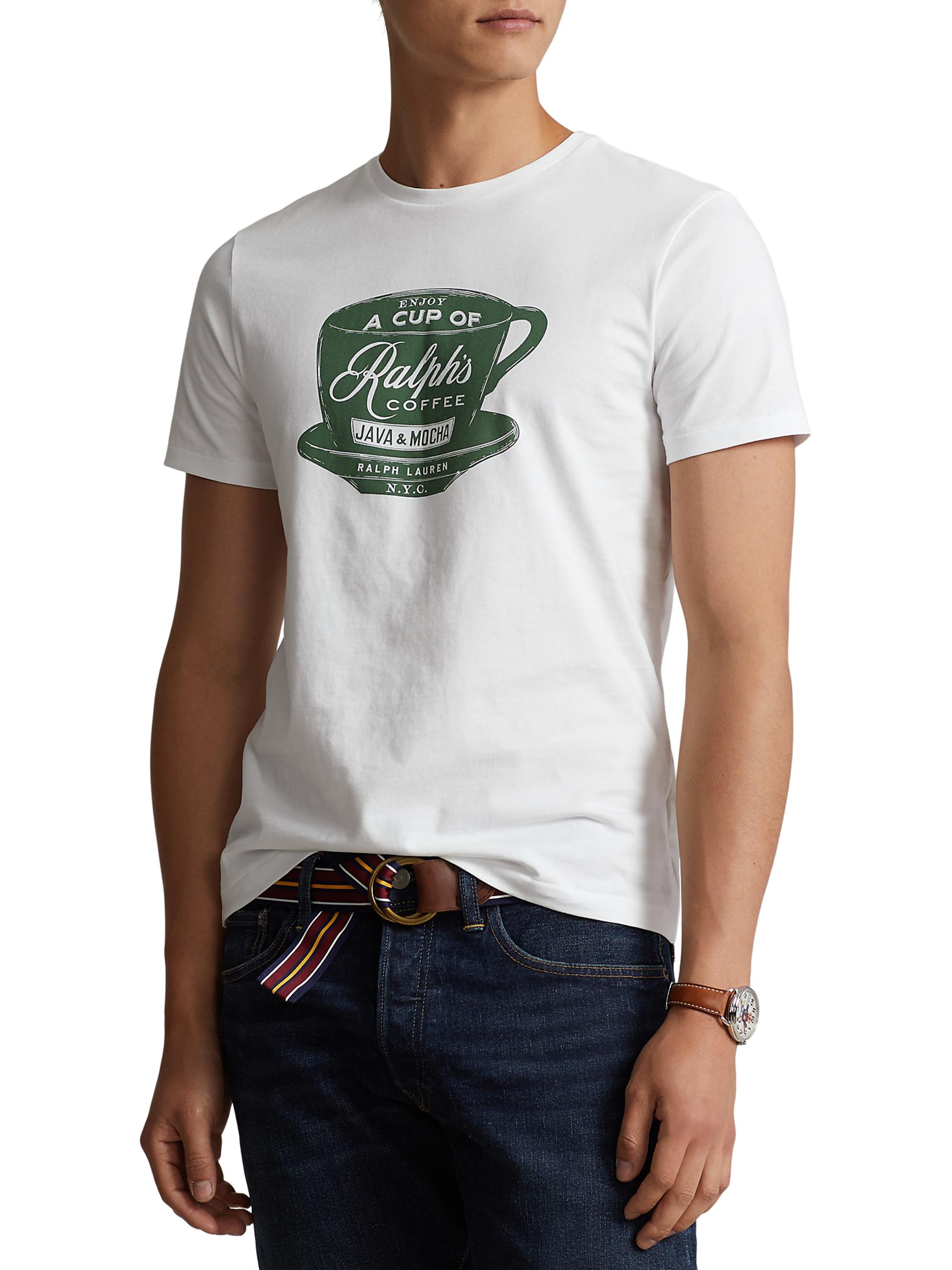 Ralph Lauren Ralph's Coffee T-Shirt - White