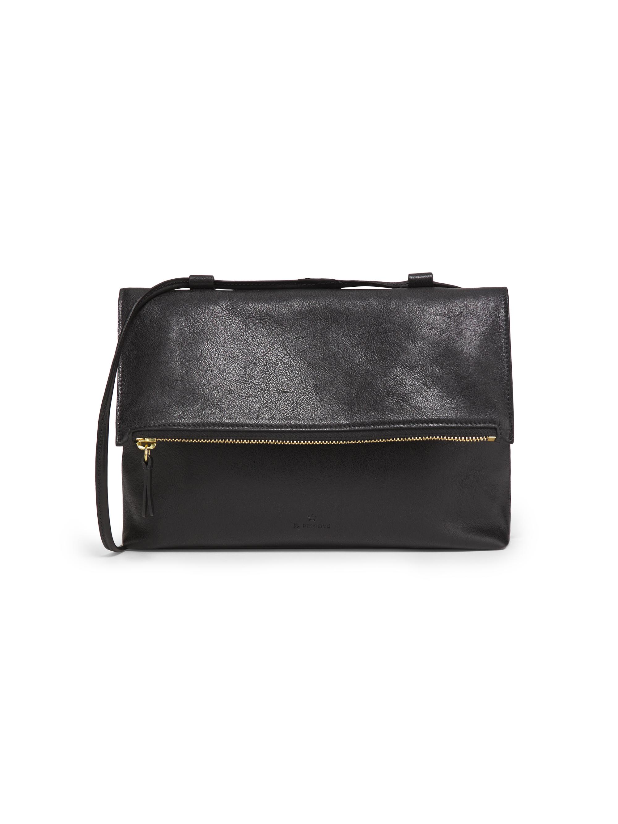 Il Bisonte Women's Anna Leather Crossbody Bag - Nero