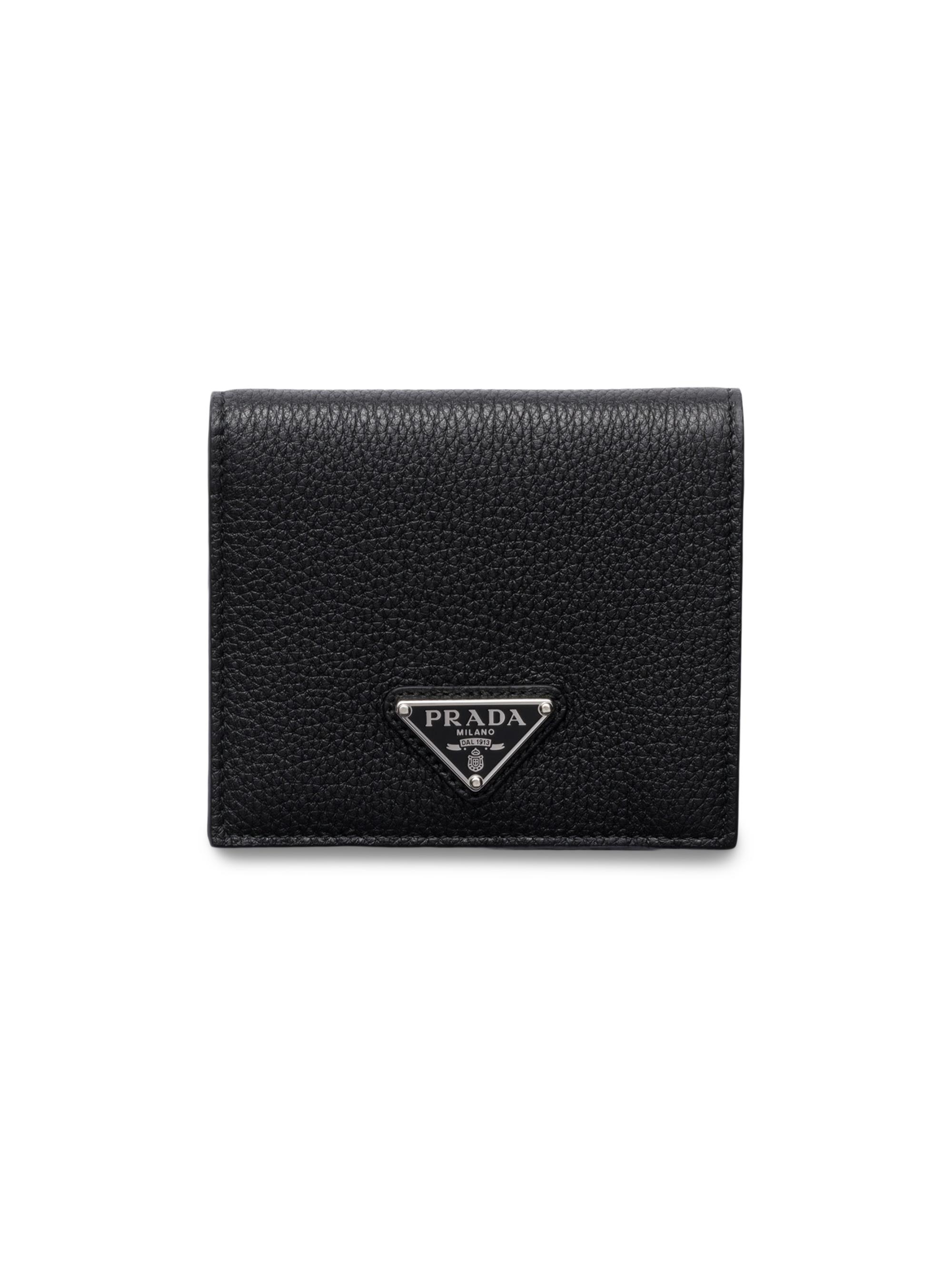 小物 PRADA Nylon triangle logo bifold wallet Prada Re-Nylon Wallet | Saks Fifth Avenue