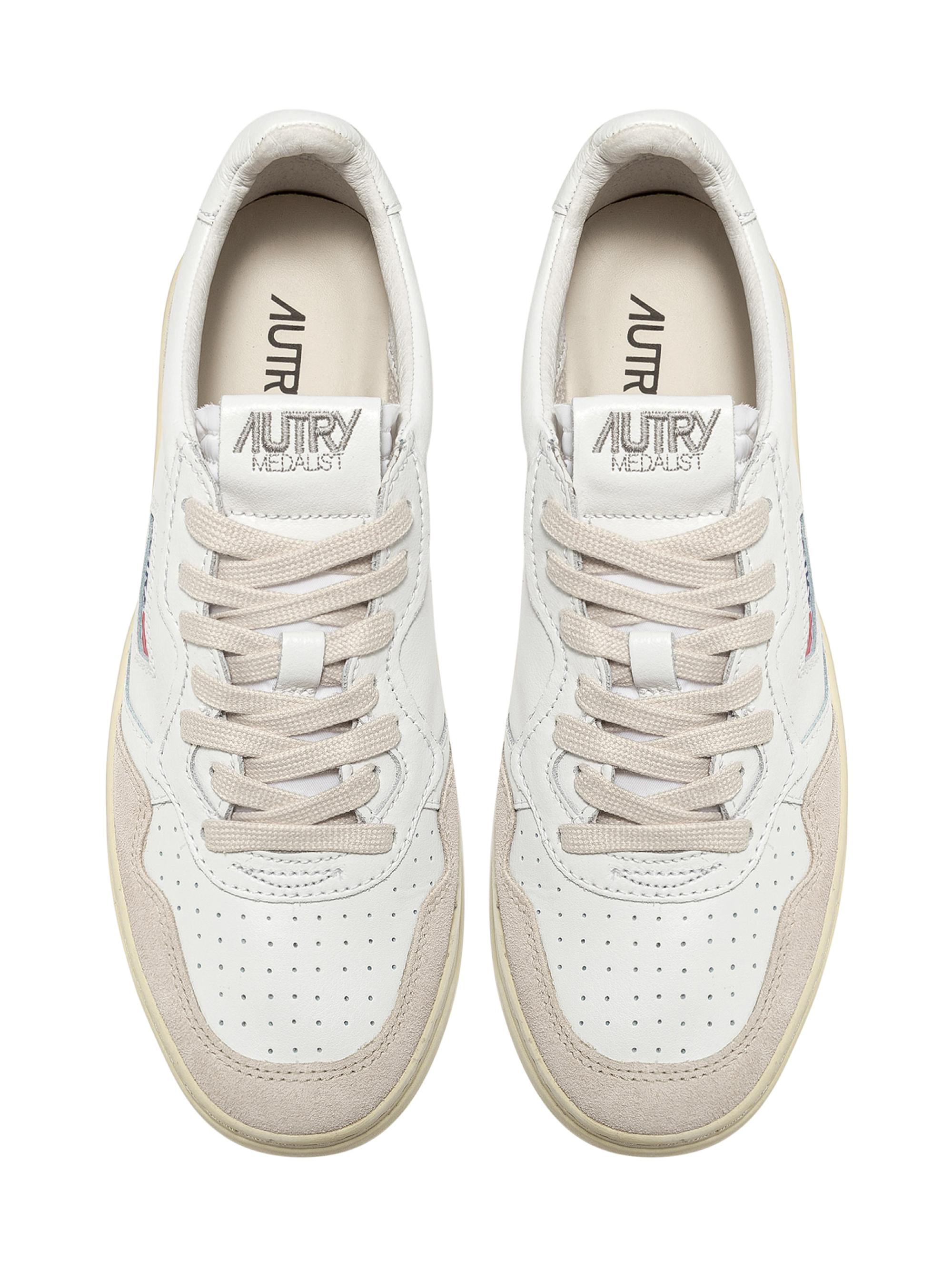 Medalist Leather & Suede Low-Top Sneakers