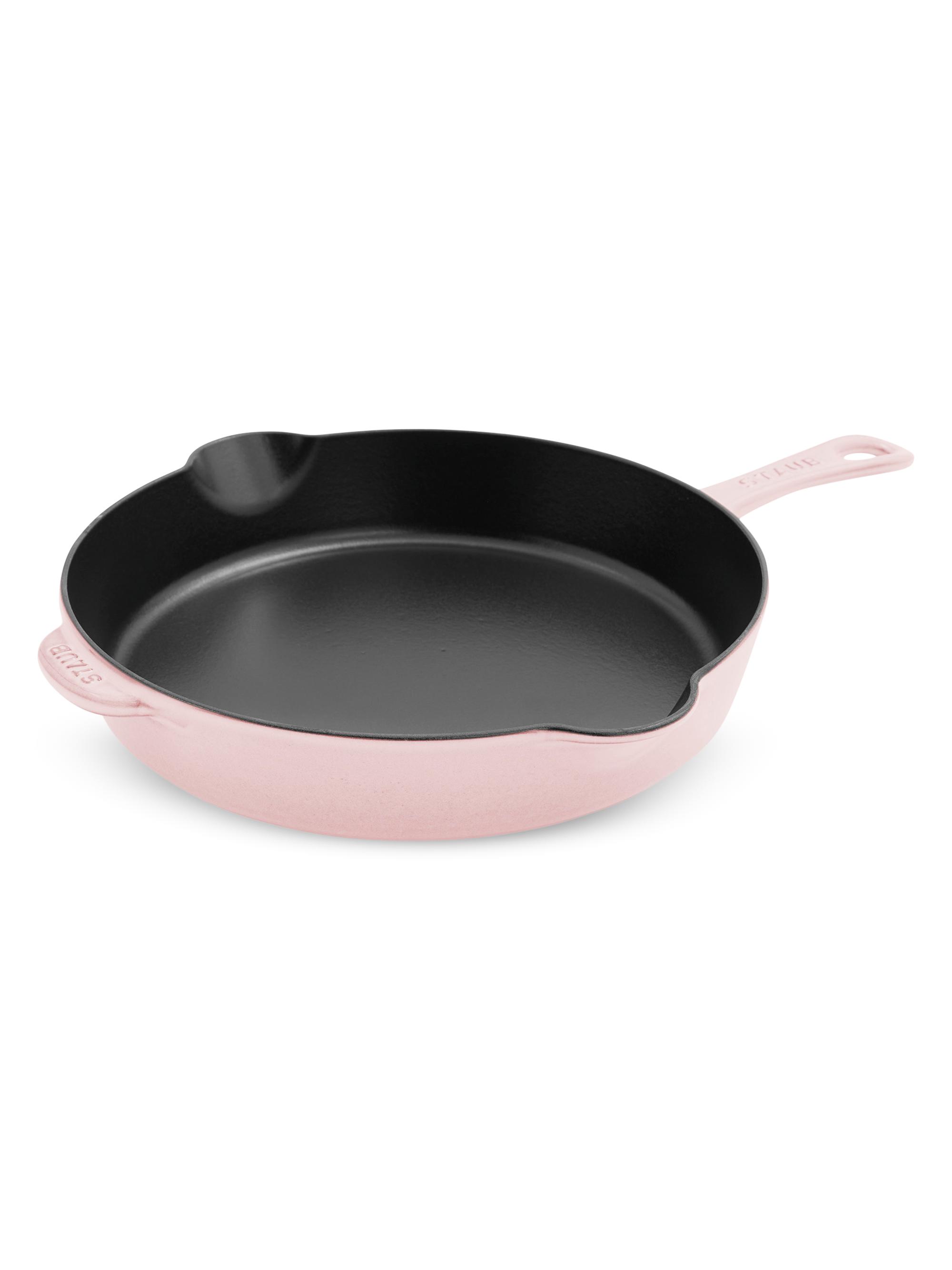 Staub Cast Iron 11''Traditional Skillet - Peony Pink