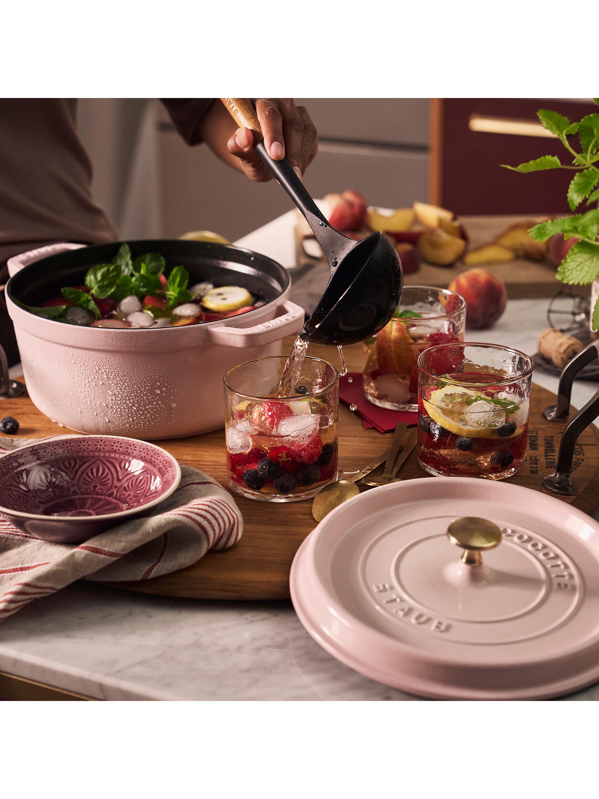 Staub Cast Iron 4-Quart Round Cocotte | Saks Fifth Avenue