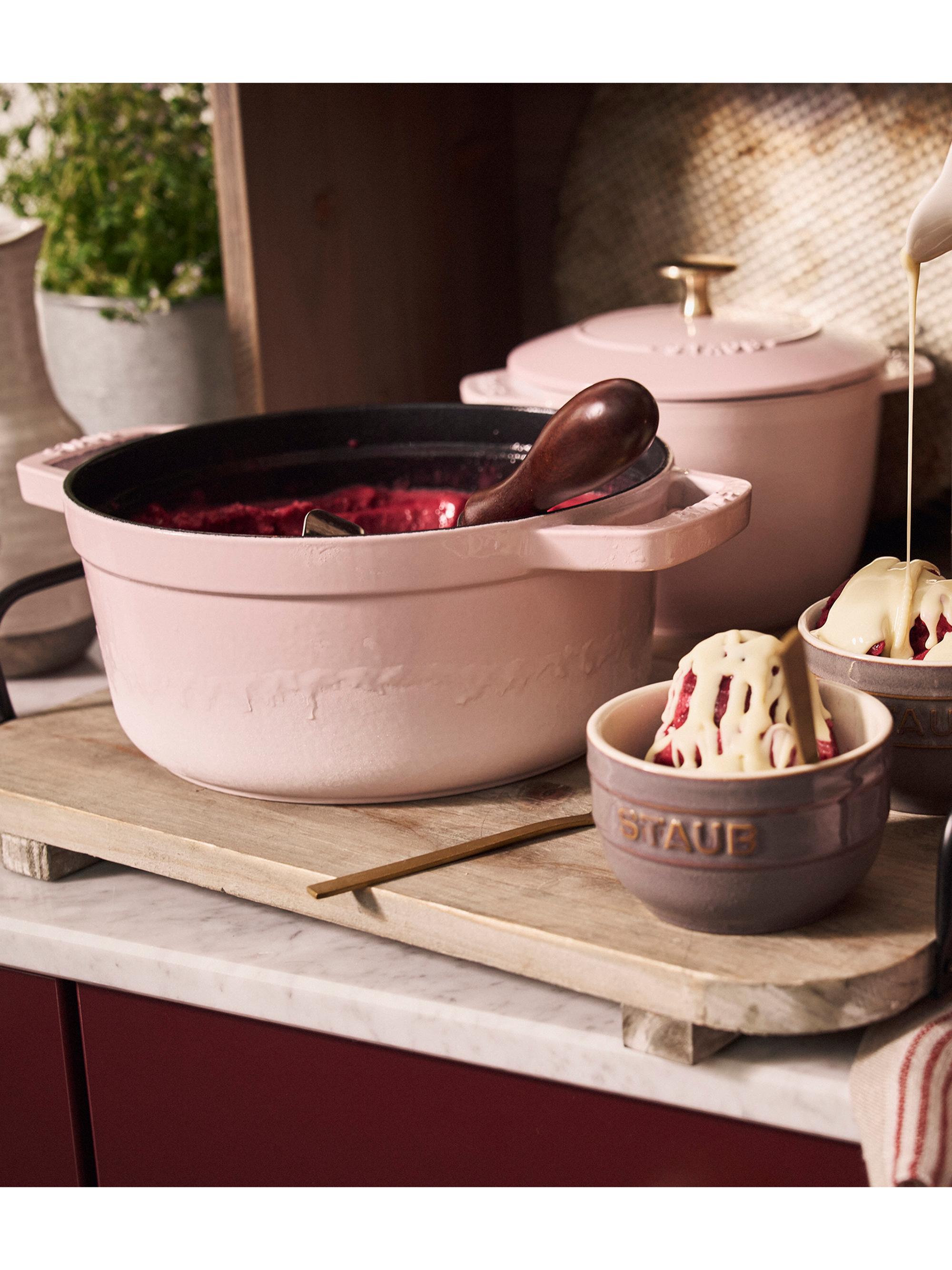 Staub Cast Iron 4-Quart Round Cocotte | Saks Fifth Avenue