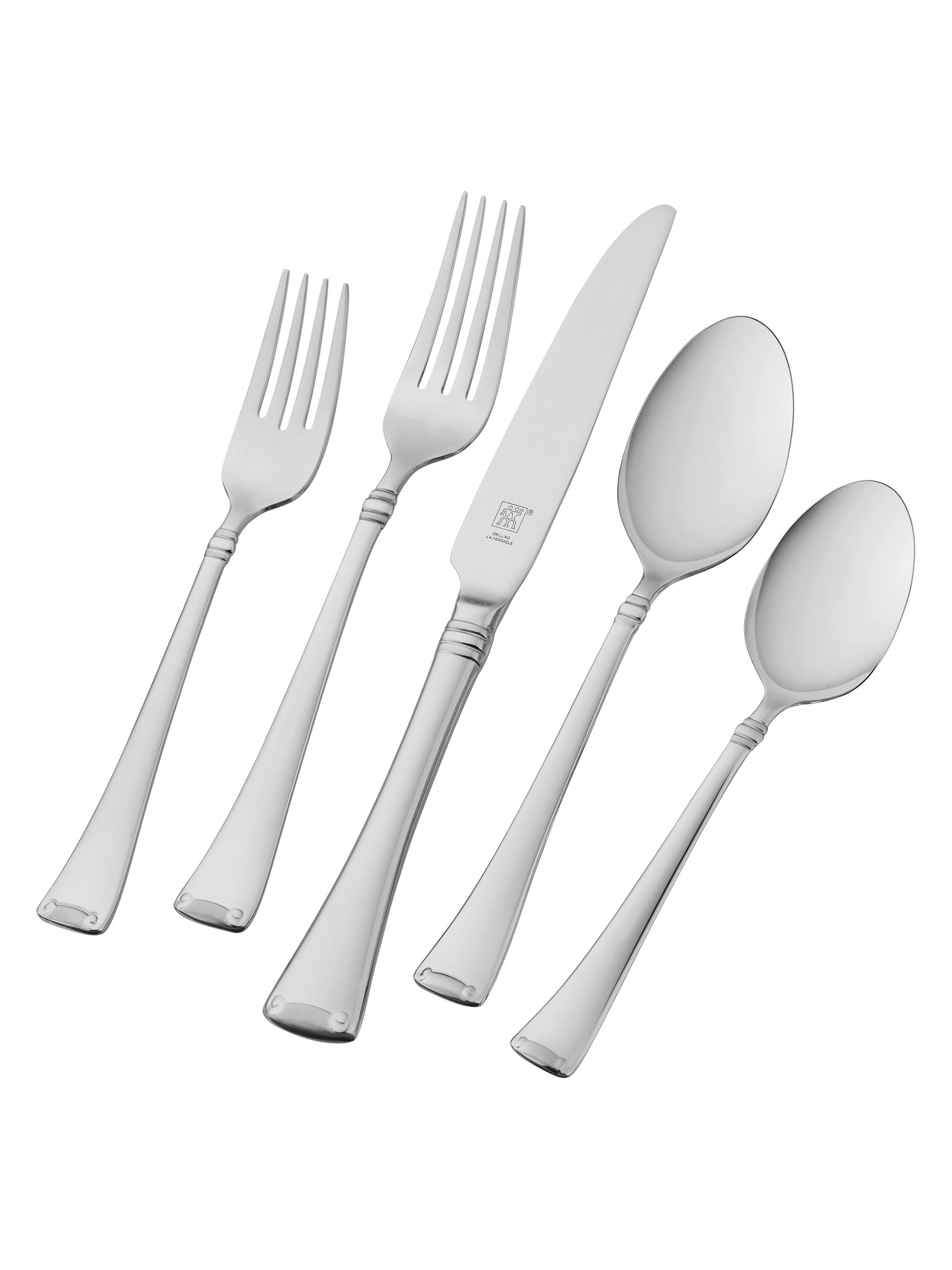 ZWILLING J.A. Henckels Angelico 18/10 Stainless Steel Flatware Set - Stainless Steel 20