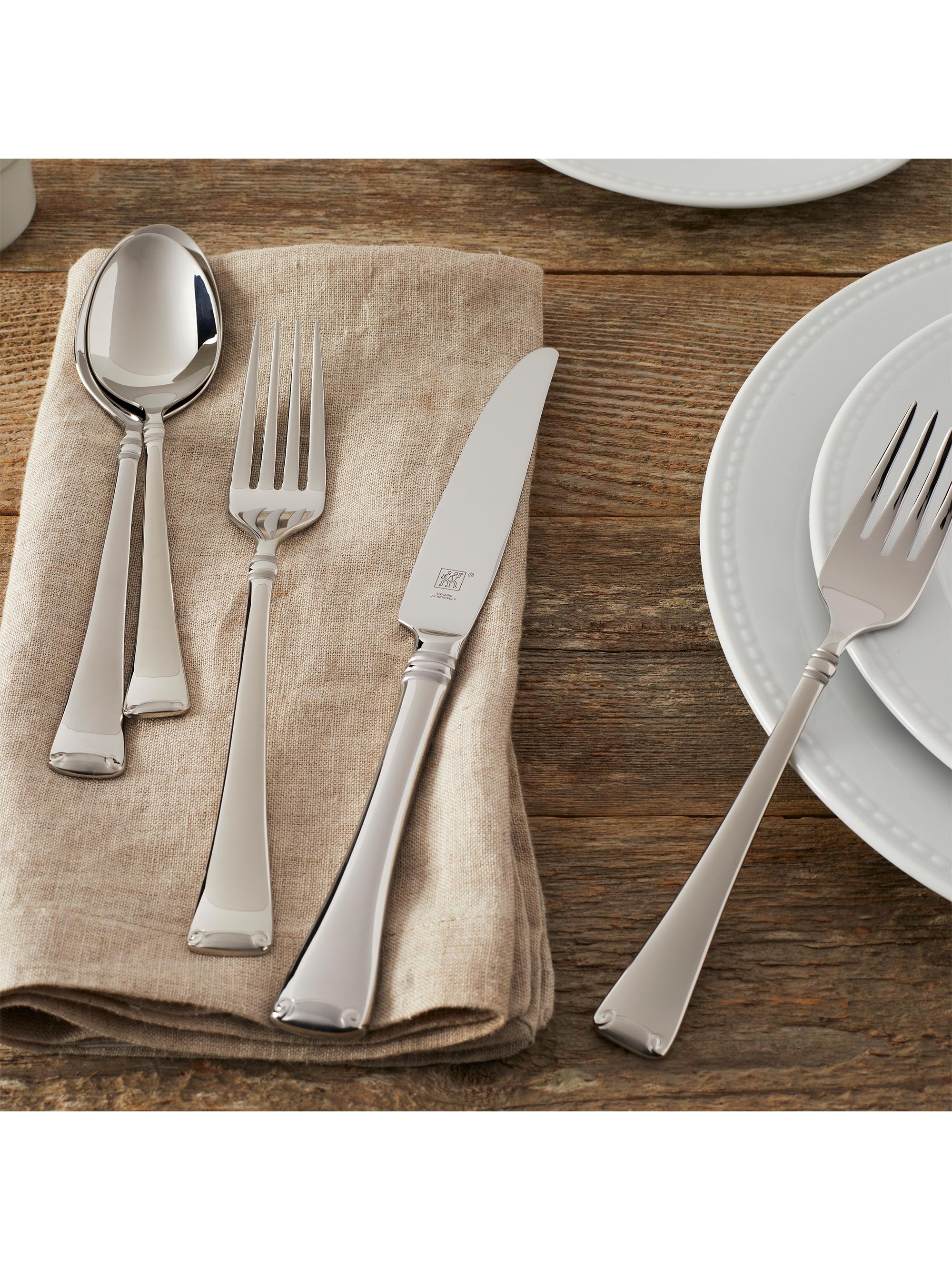 ZWILLING J.A. Henckels Angelico 18/10 Stainless Steel Flatware Set