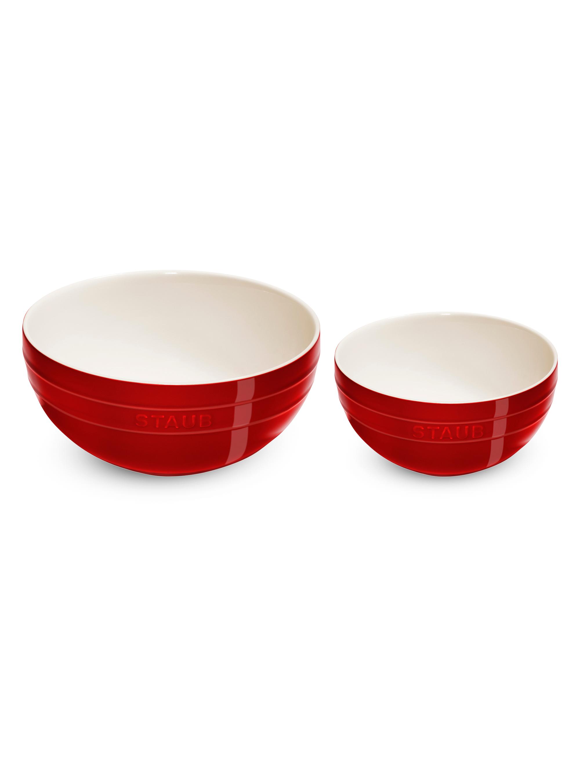 Staub Ceramic 2 Piece Nested Mixing Bowl Set | Saks Fifth Avenue