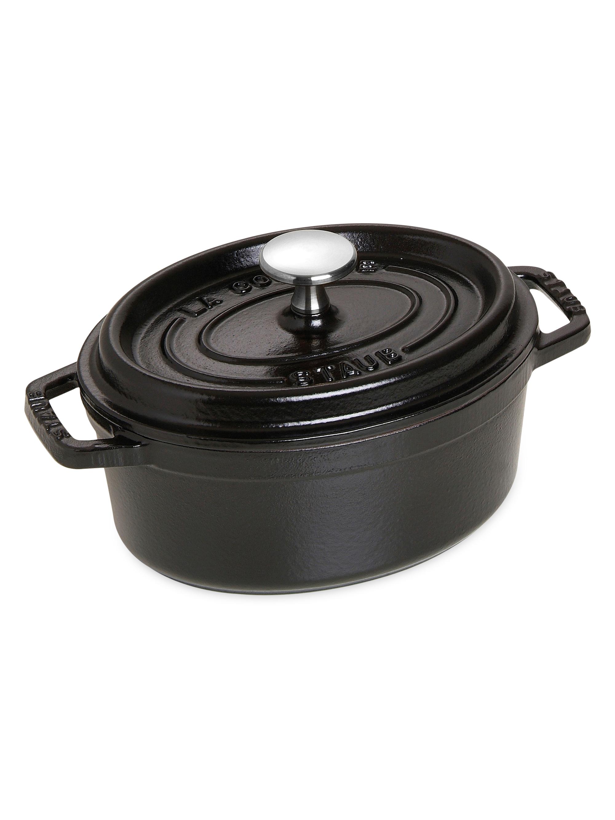 Staub Cast Iron 7-Quart Round Cocotte | Saks Fifth Avenue