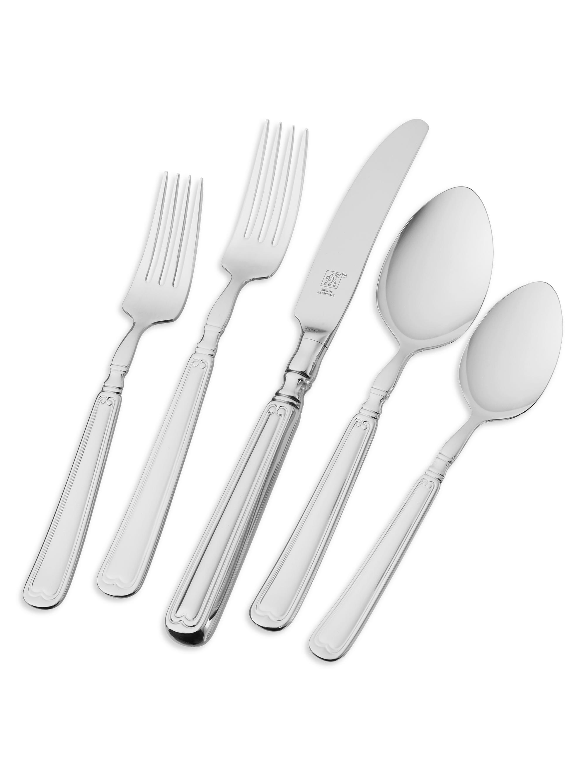 ZWILLING JA HENCKELS 35本SET Zwilling J.A. Henckels King 45-Piece Flatware Set | Sur La Table