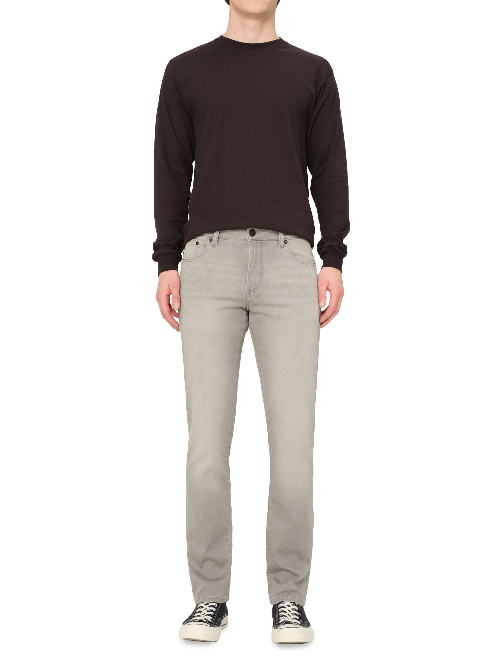 DL1961 Men's Nick Slim Jeans - Washed Grey Knit