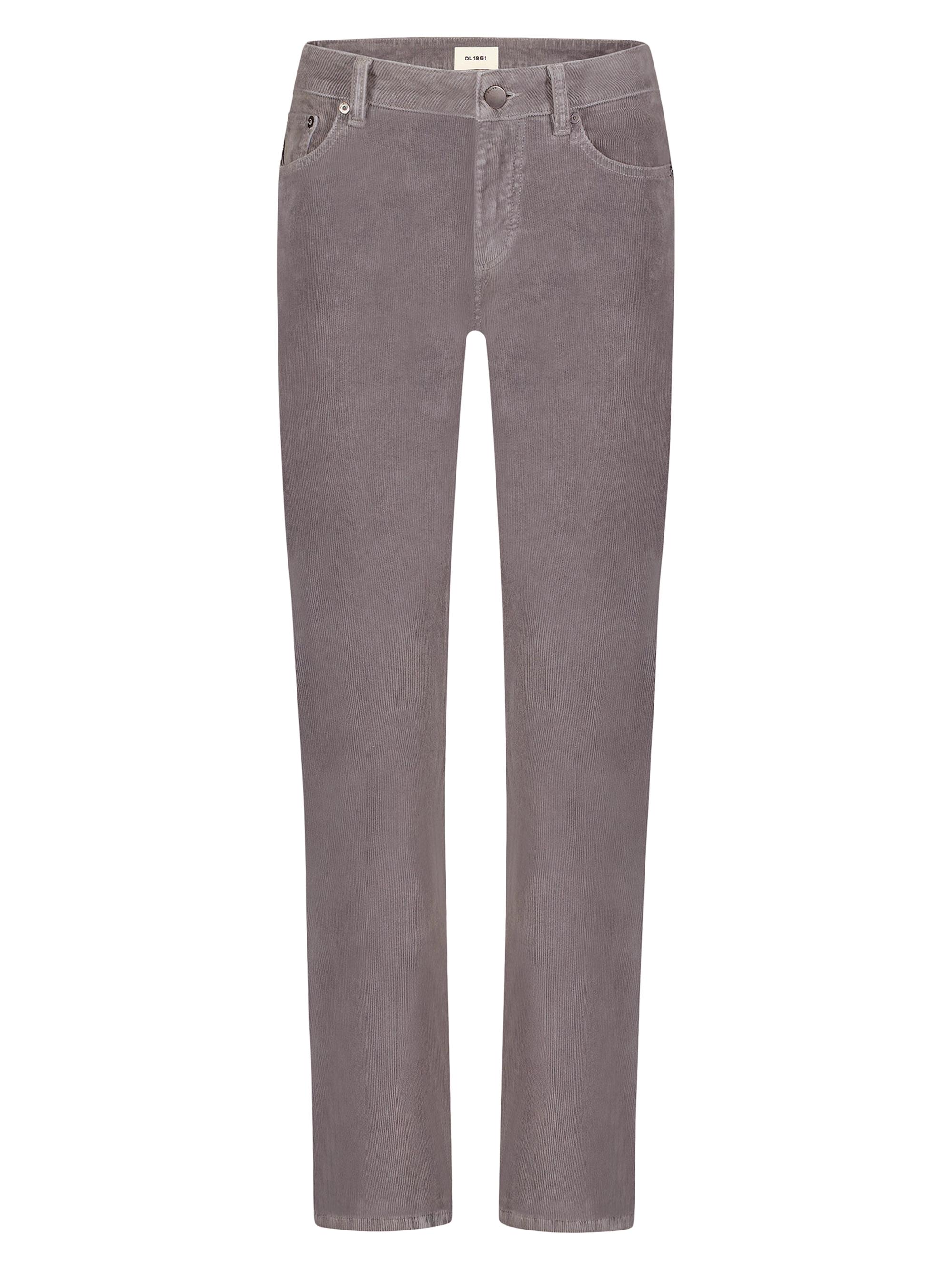 DL1961 Premium Denim Men's Nick Slim Jeans - Shark Grey Corduroy