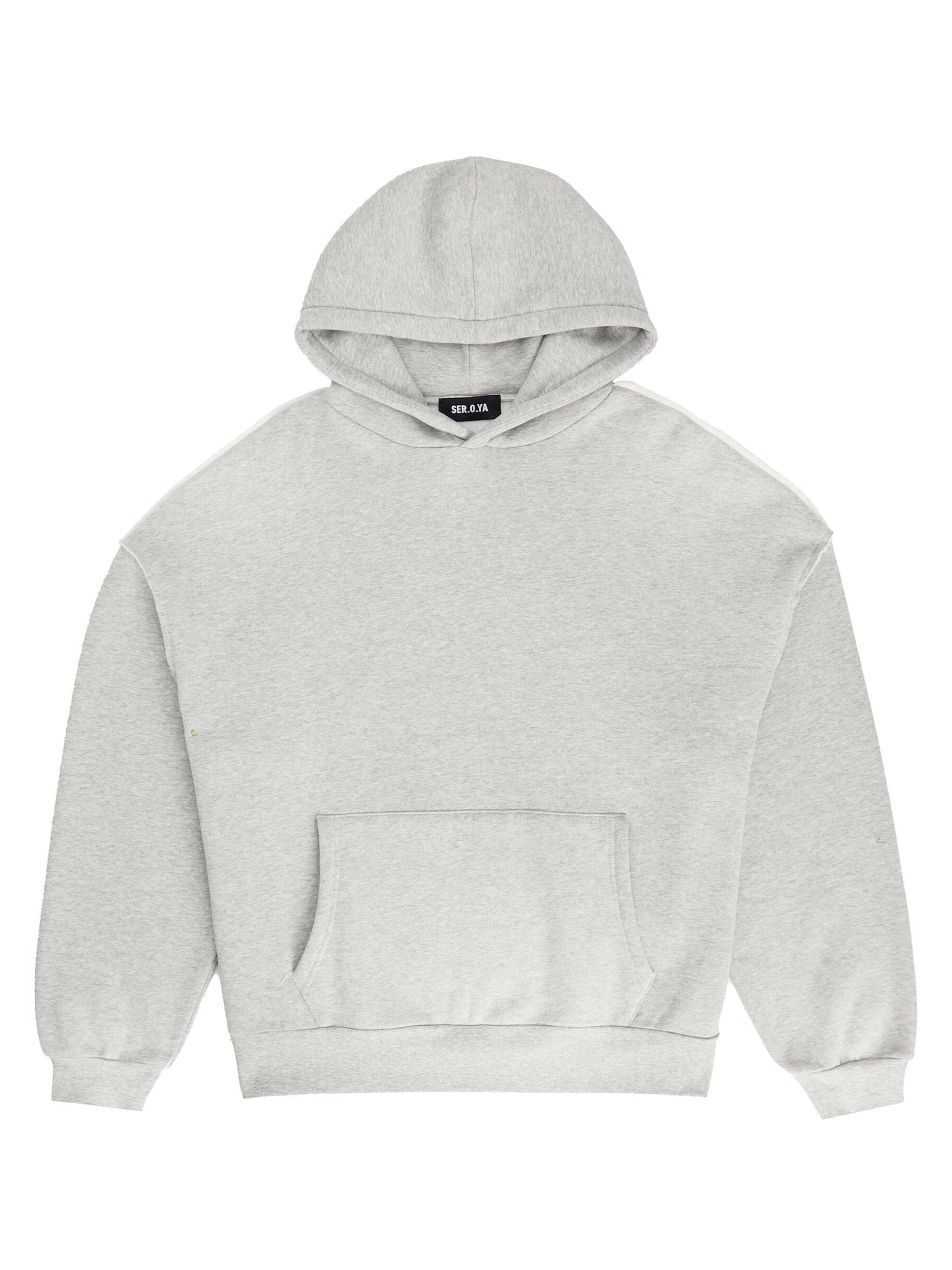 Ser.o.ya Men's Mack Fleece Hoodie - Heathered Grey