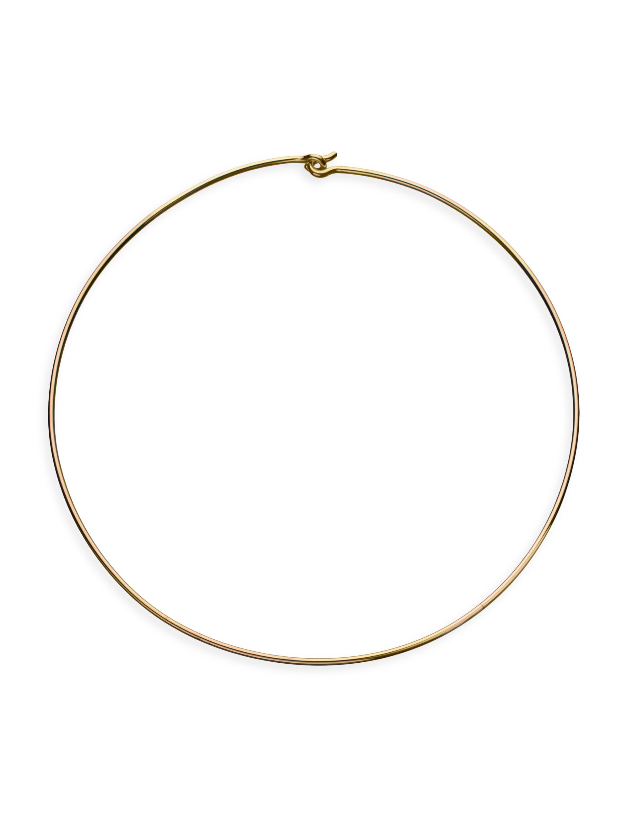 Jennifer Zeuner Jewelry Women's Tilda 14K-Yellow-Gold Vermeil Wire Choker - Gold Vermeil