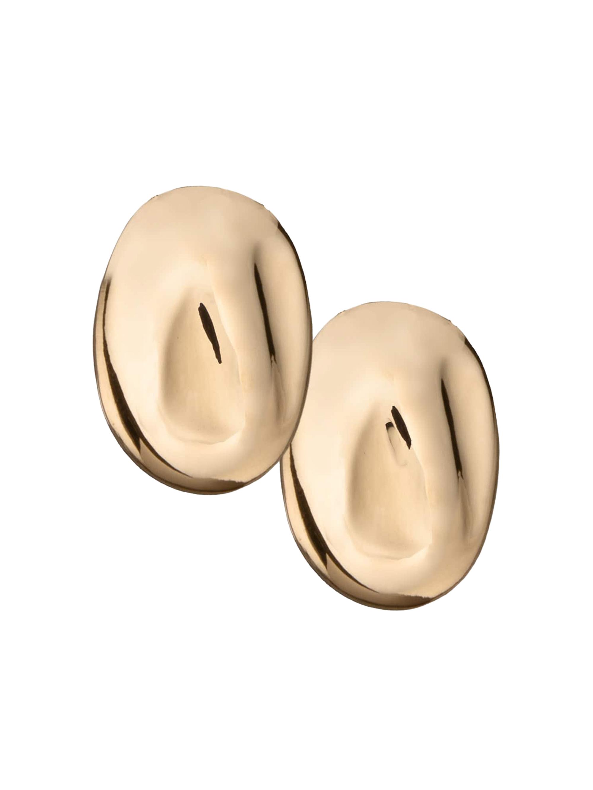 Jennifer Zeuner Jewelry Women's Haven 18K-Gold-Plated Earrings - Yellow Gold Plated Silver