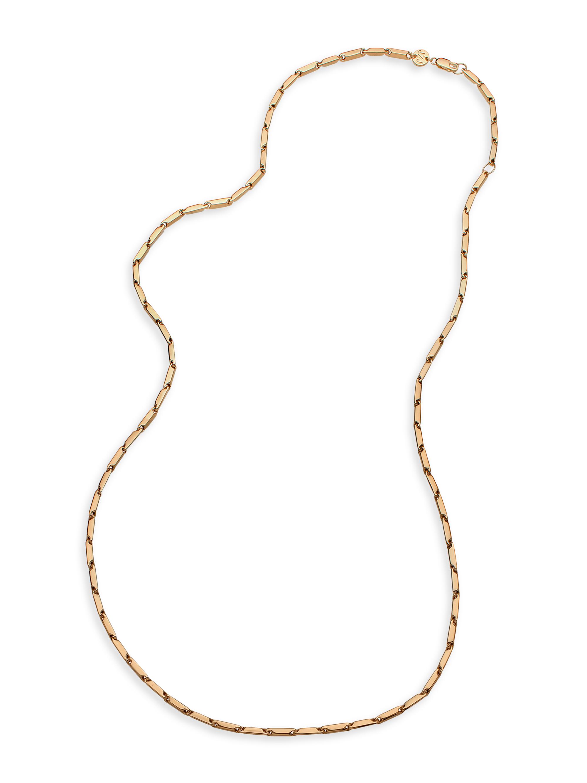 Jennifer Zeuner Jewelry Women's Misha 18K-Gold-Plated Chain Necklace - Gold Vermeil