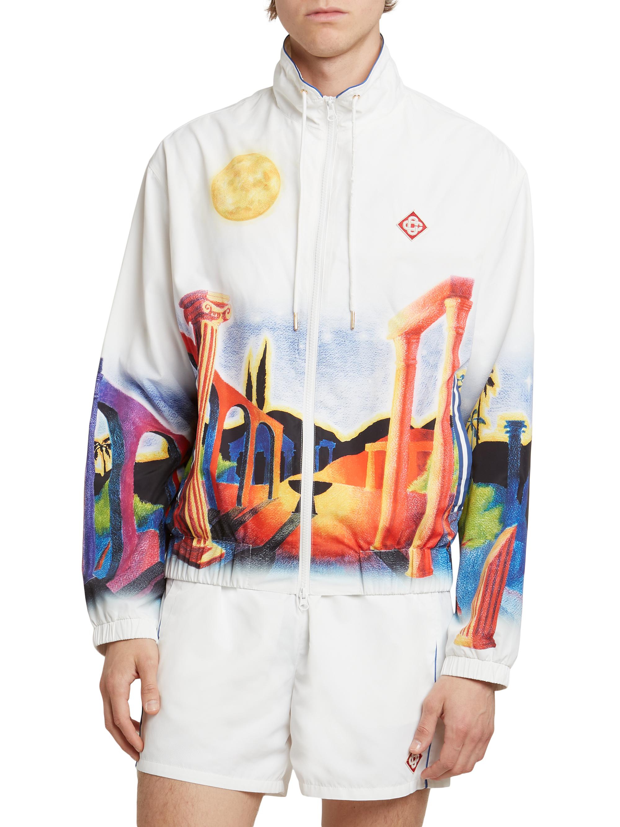 Casablanca Printed Windbreaker Jacket | Saks Fifth Avenue