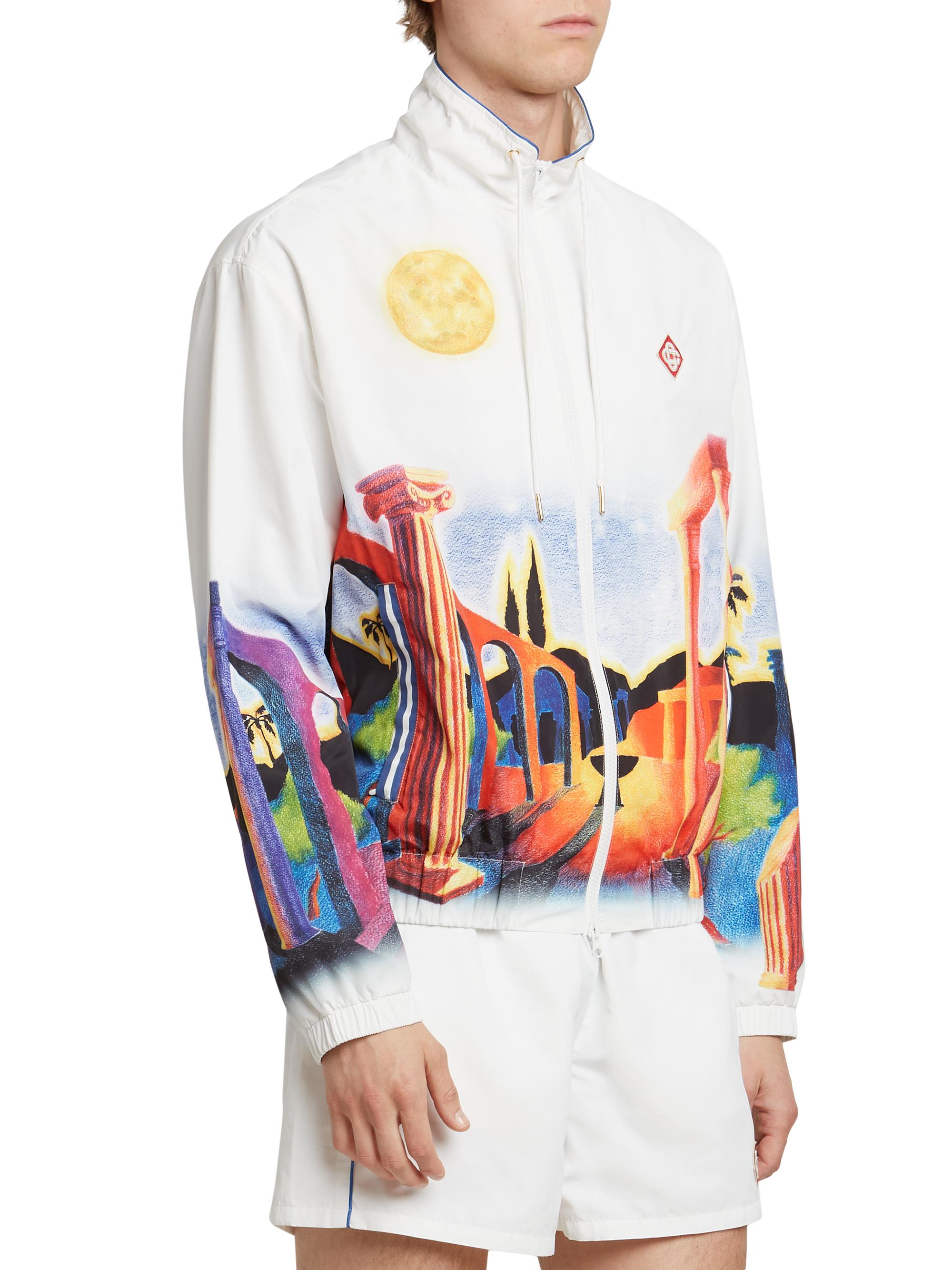 Casablanca Printed Windbreaker Jacket | Saks Fifth Avenue