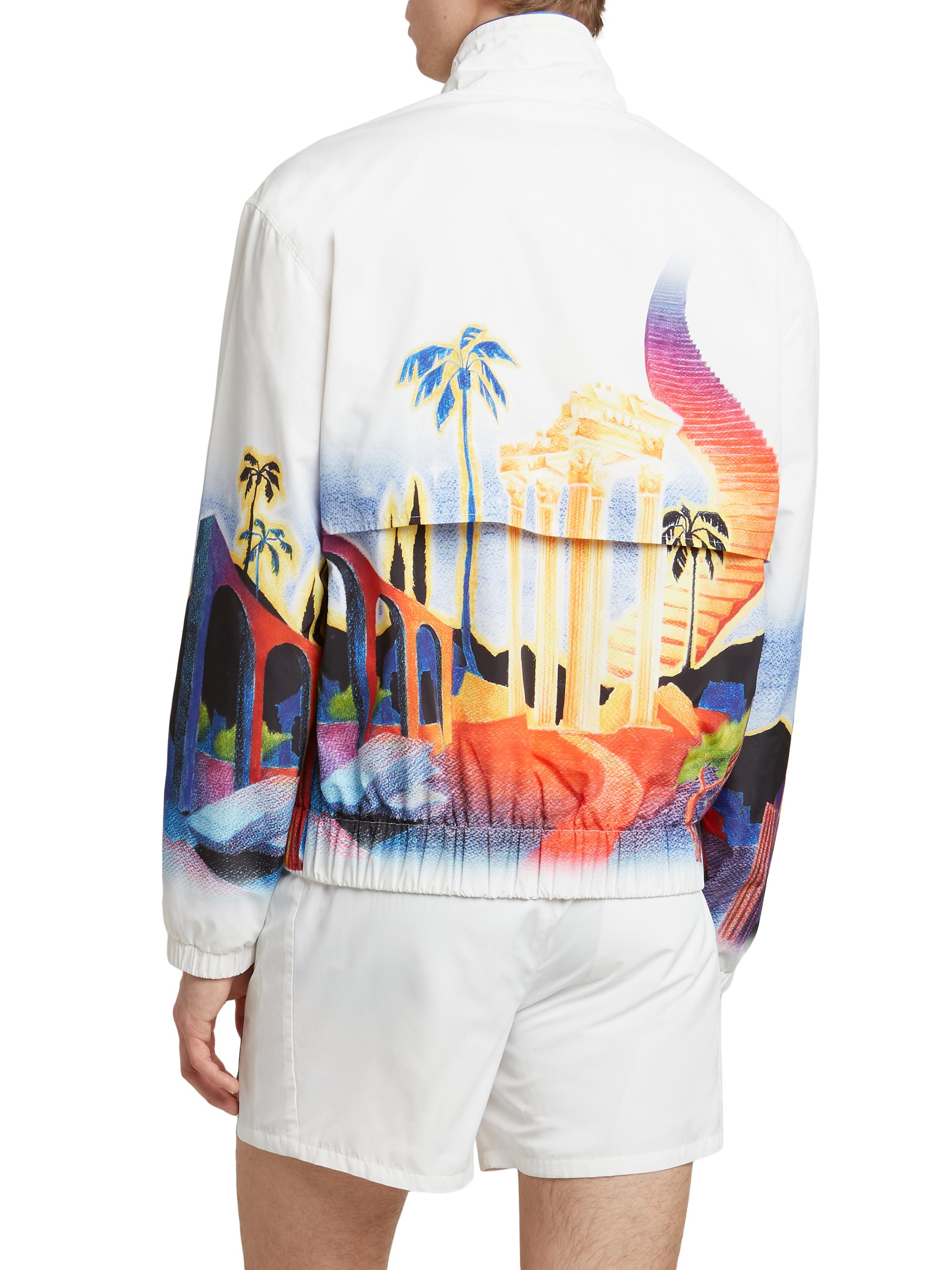 Casablanca Printed Windbreaker Jacket | Saks Fifth Avenue