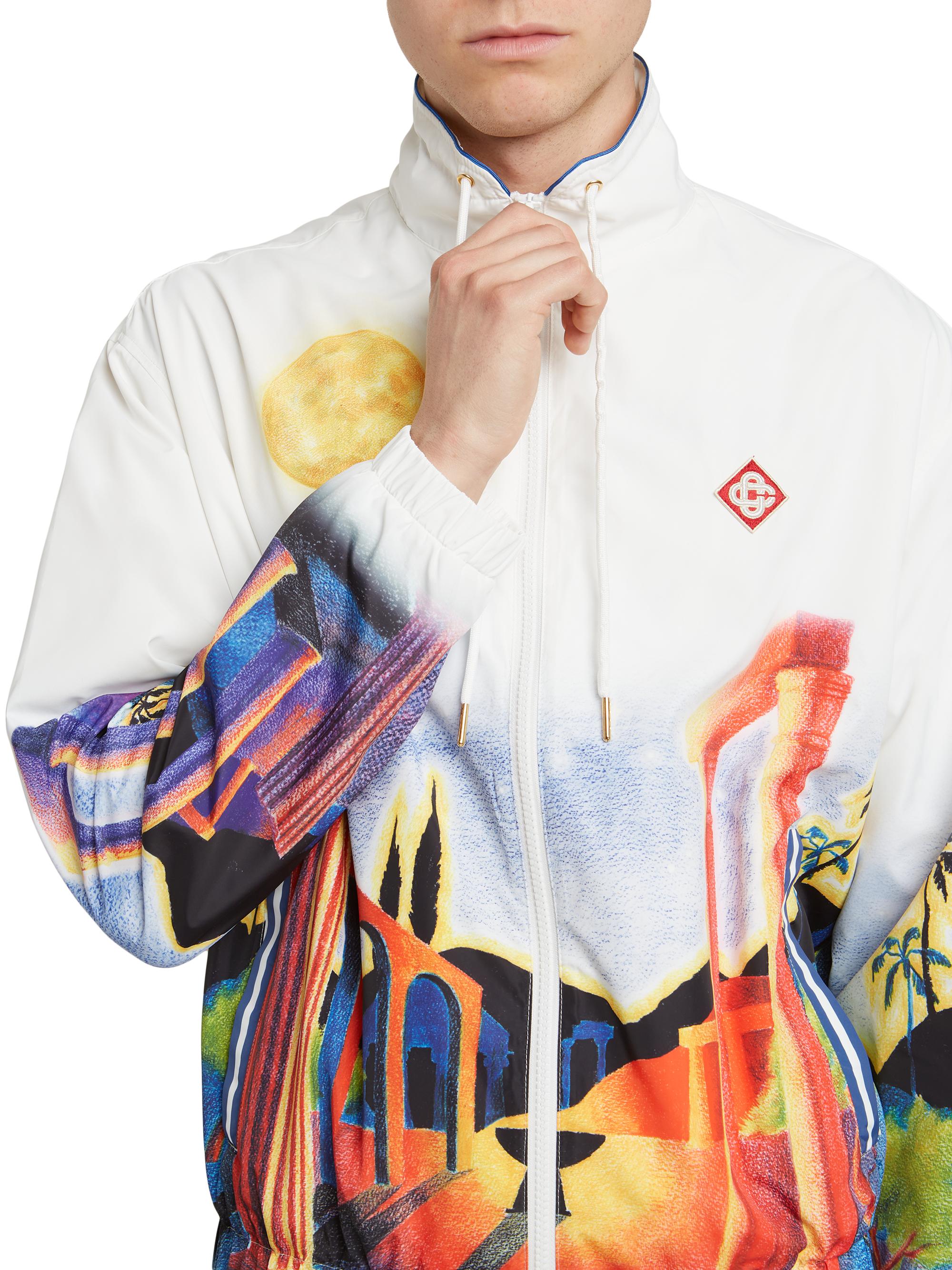 Casablanca Printed Windbreaker Jacket | Saks Fifth Avenue