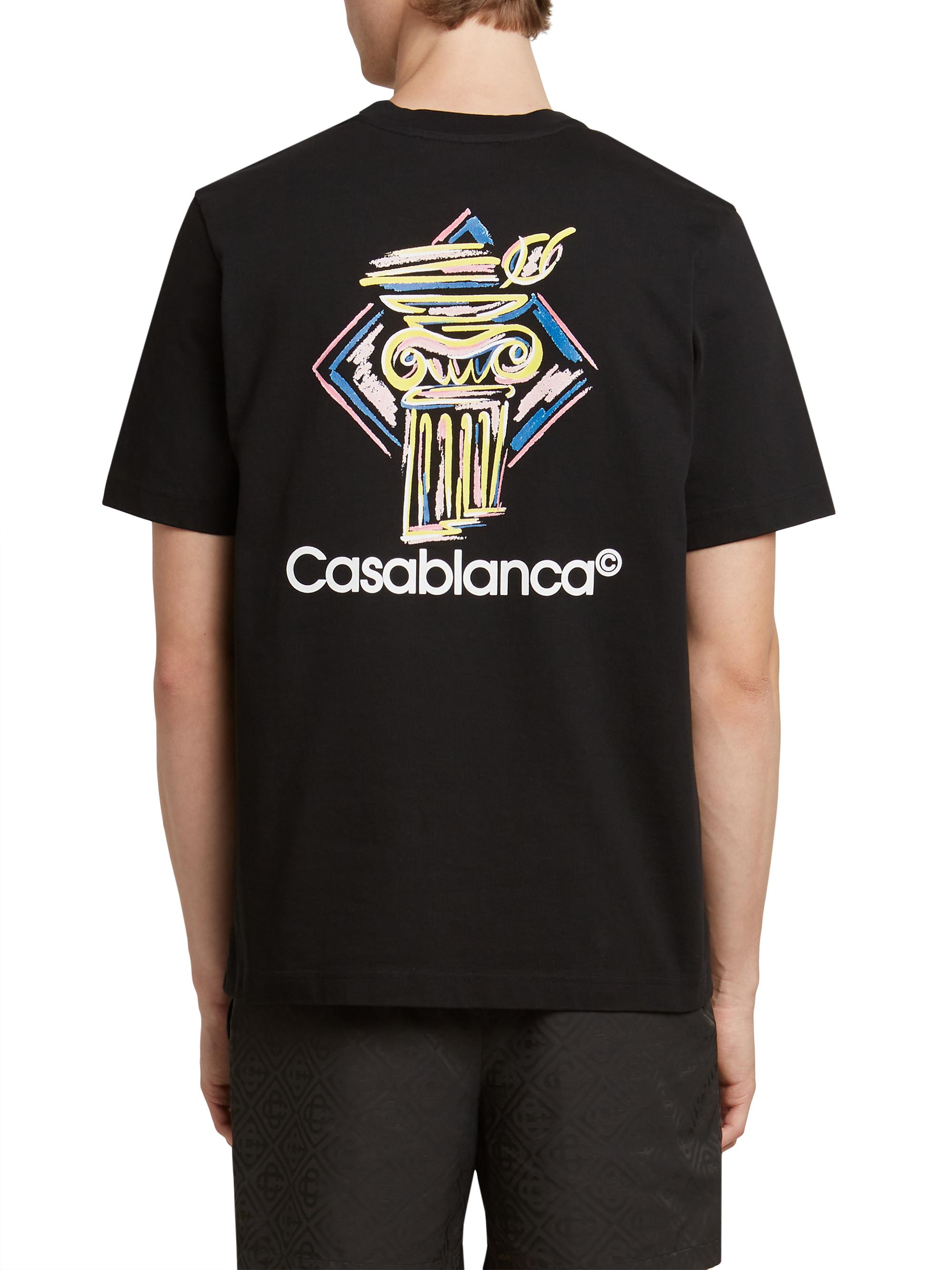 Casablanca Diamond Column Printed T-Shirt | Saks Fifth Avenue