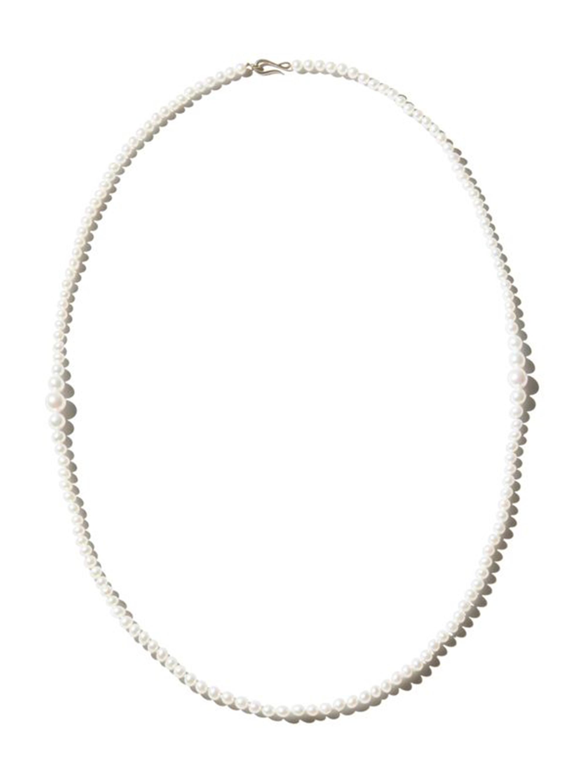 Mizuki Women's Sea of Beauty 14K-Yellow-Gold & Cultured Freshwater Pearl Necklace - Pearl