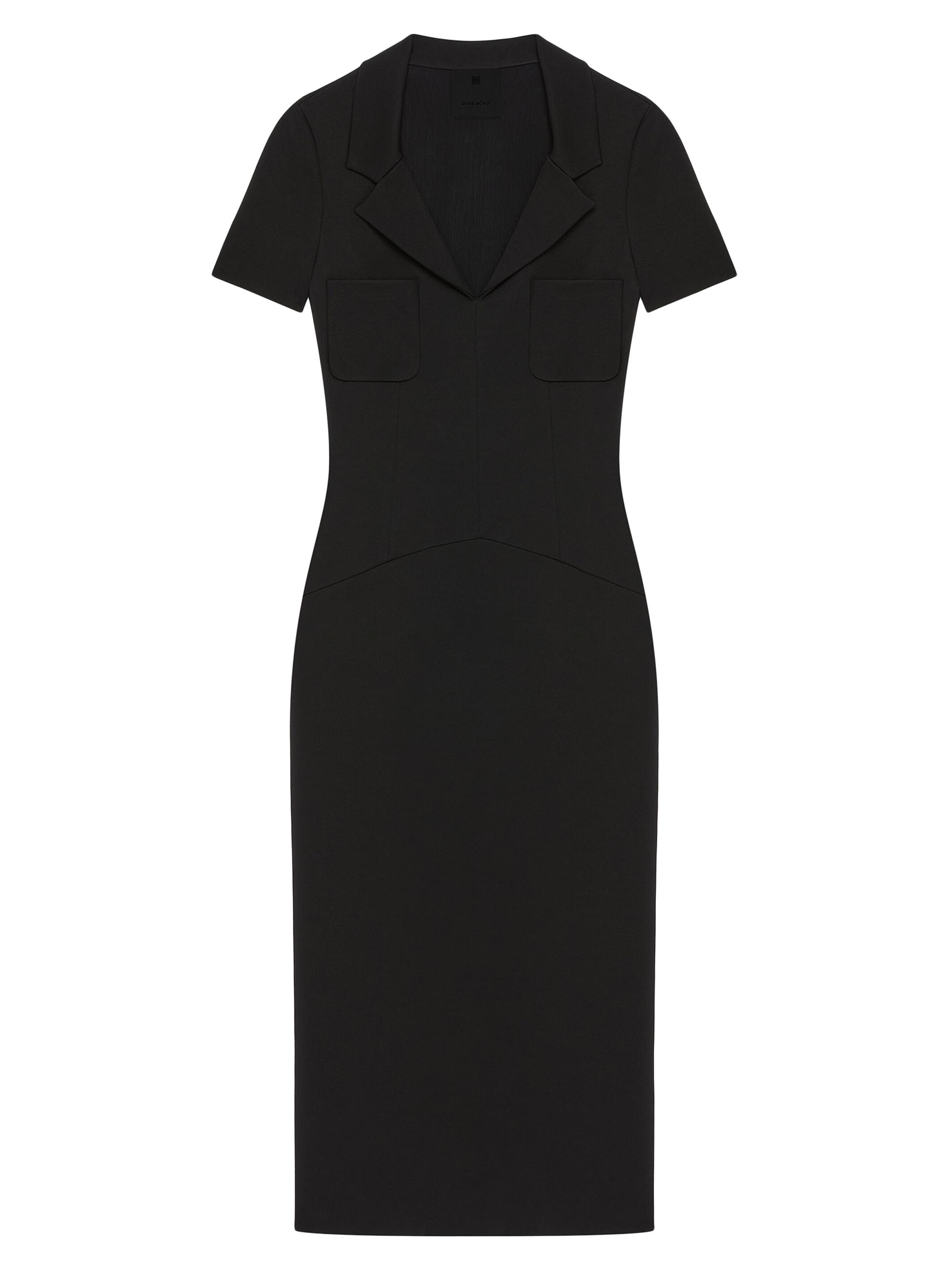 Givenchy Women's Dress in Punto Milano with 4G detail - Black