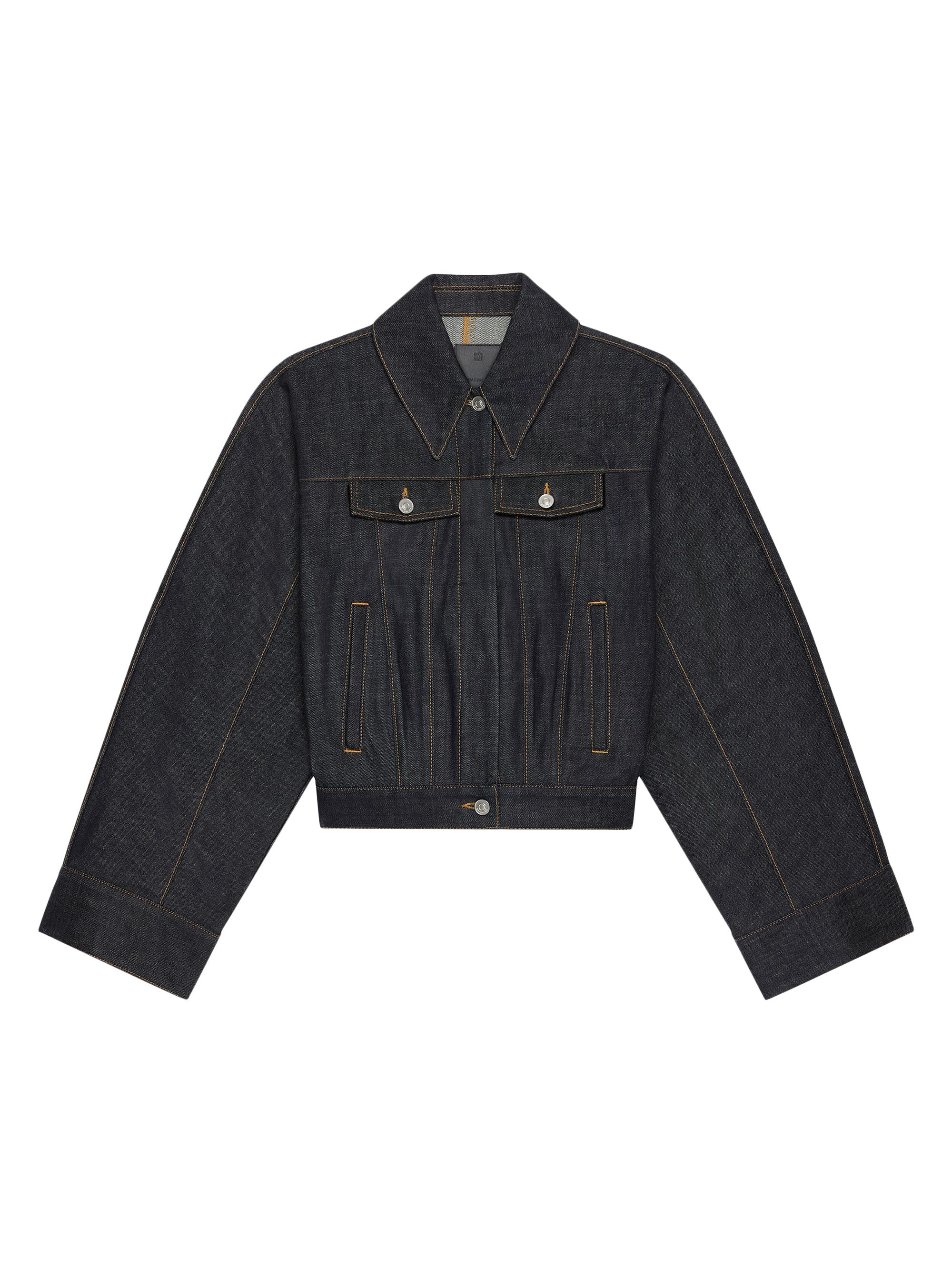 Givenchy Women's Jacket in Denim - Dark Blue