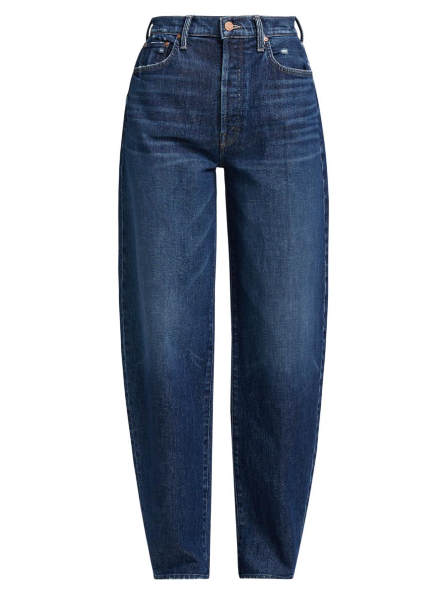 Mother The Fangirl Button Skimp Jeans | Saks Fifth Avenue