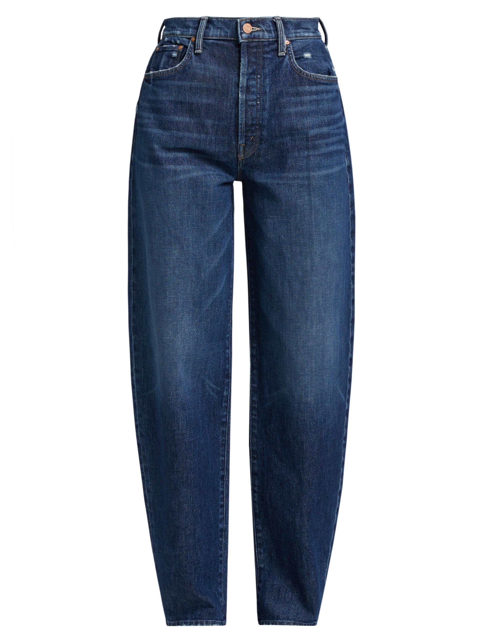Mother Rambler Zip Sneak Mid-Rise Jeans | Saks Fifth Avenue
