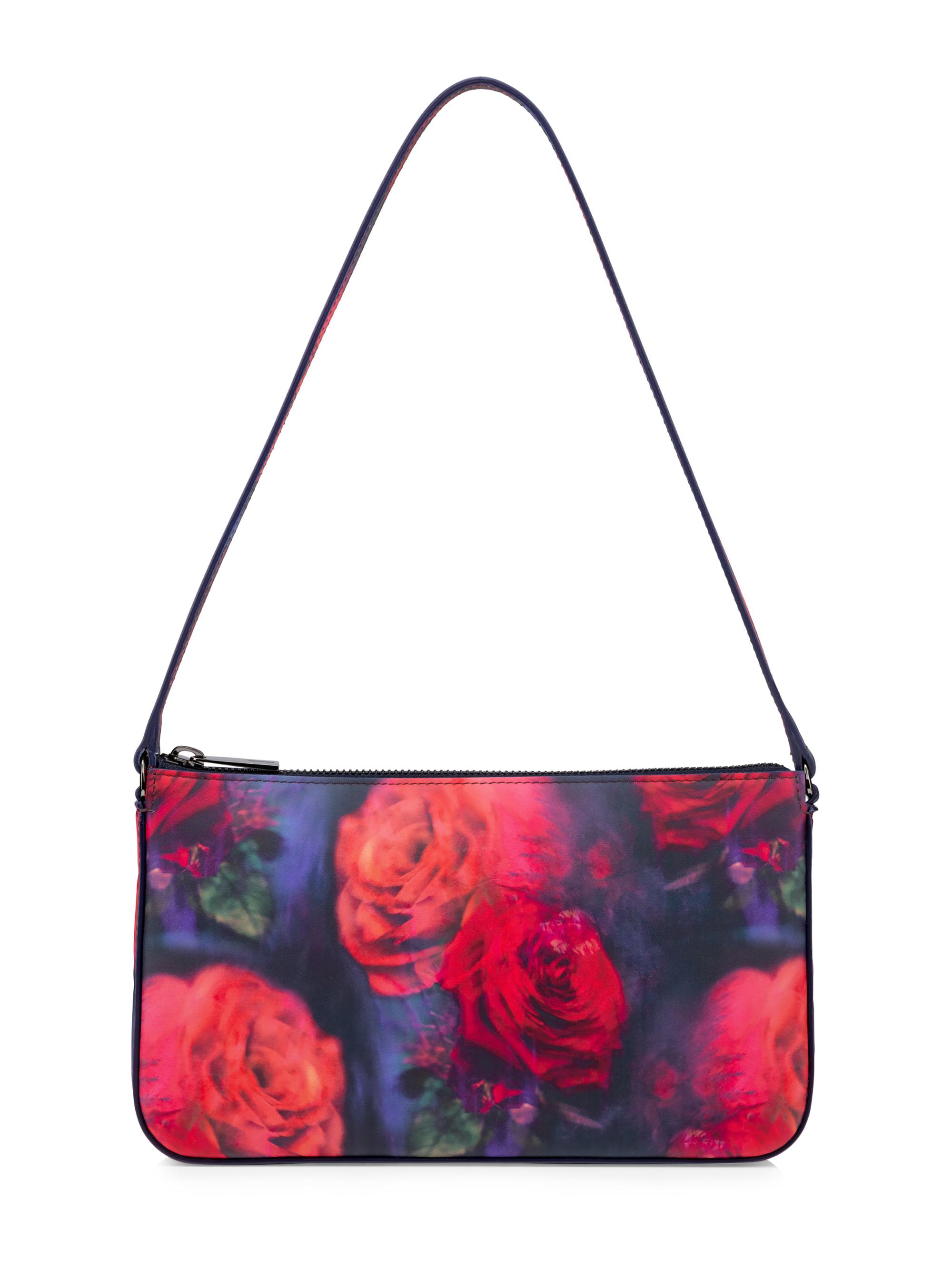 Christian Louboutin Women's Loubila Rose Print Shoulder Bag