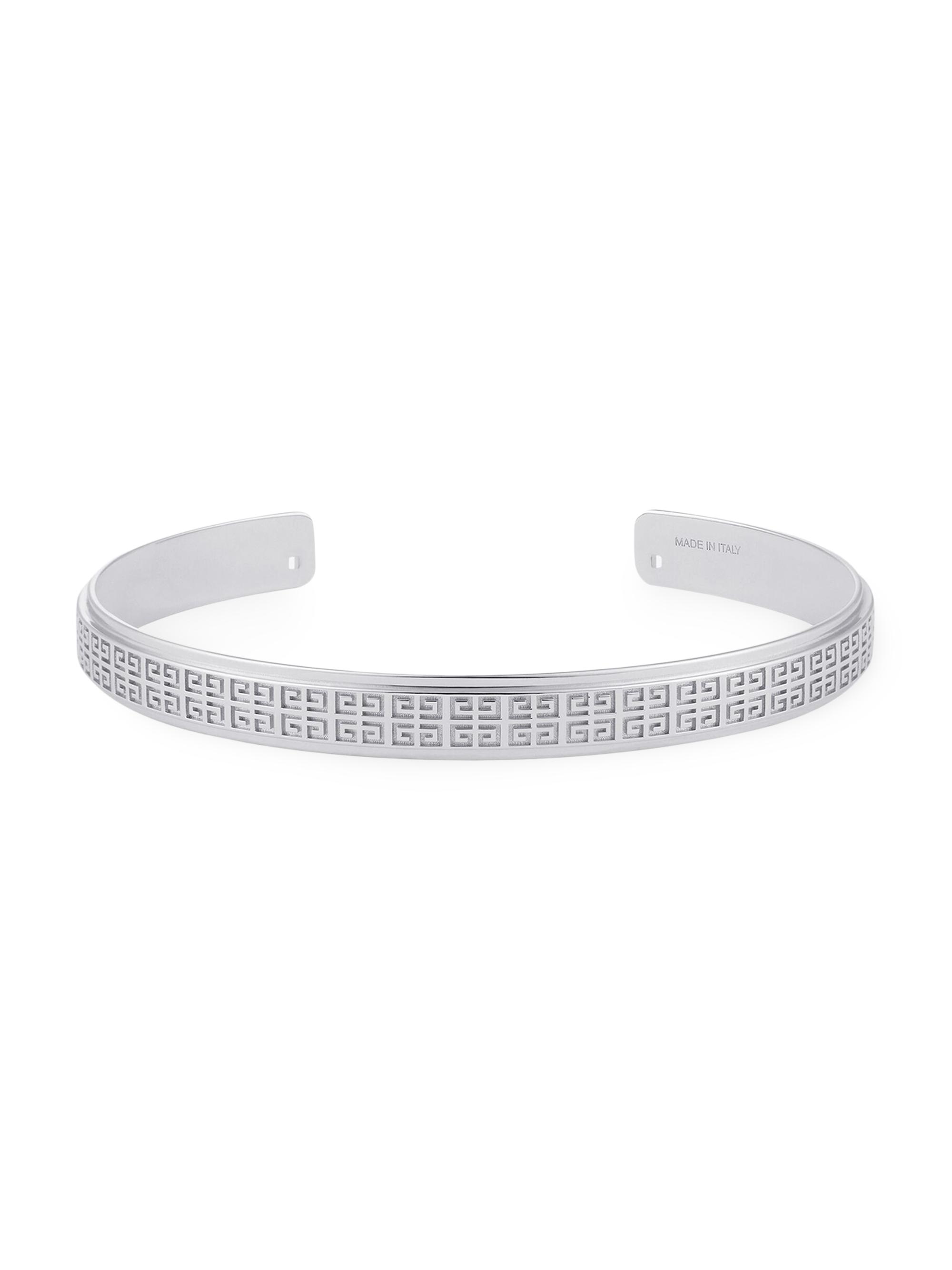 Givenchy Men's Open Cuff in Metal - Silvery