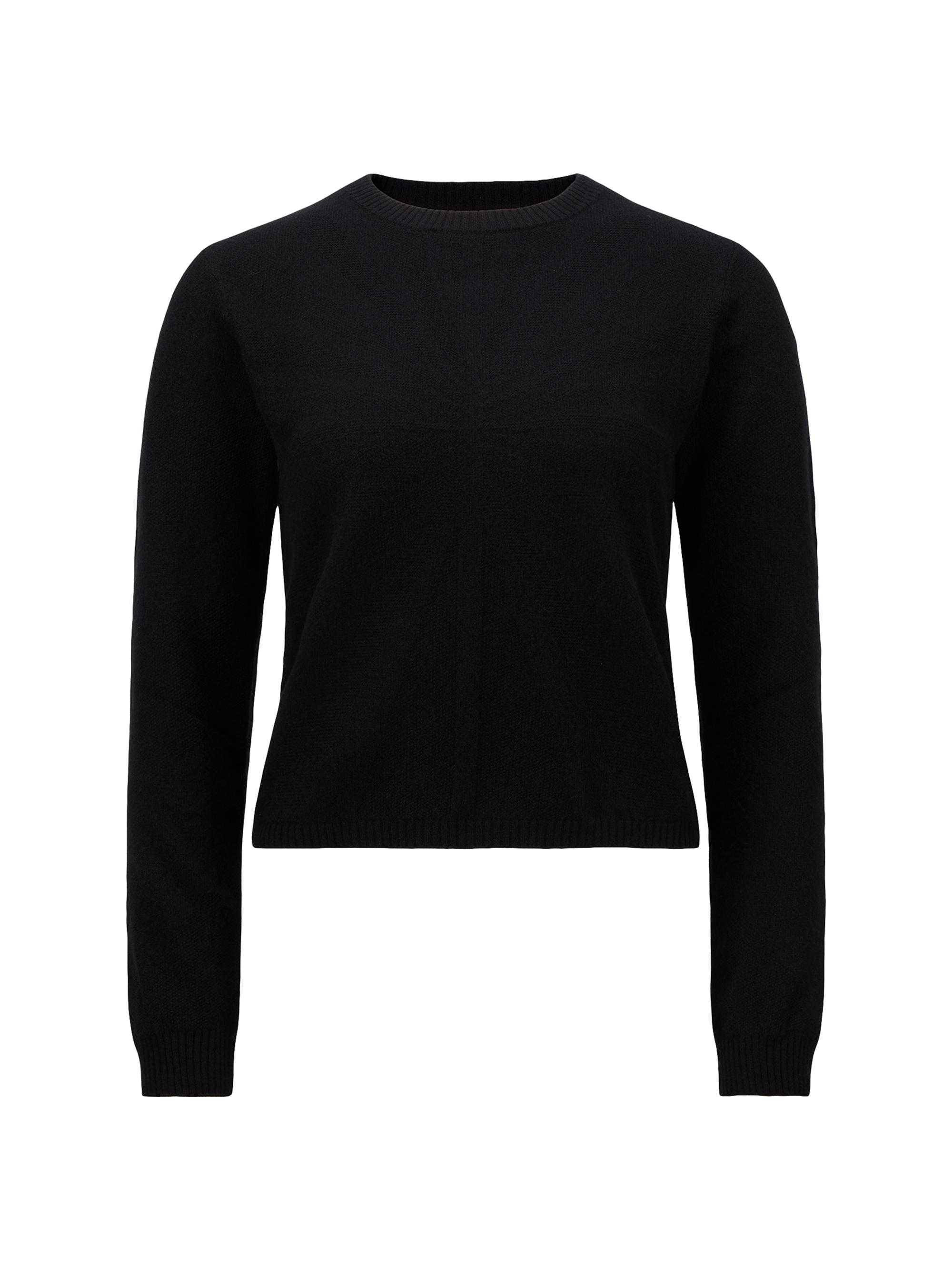 Moncler Genius Women's Rick Owens Wool and Cashmere Knit Sweater - Black