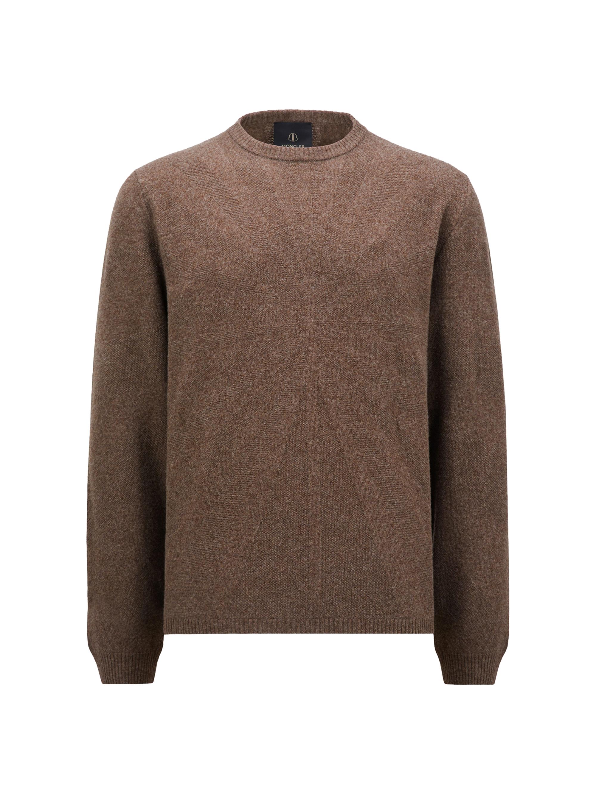 Moncler Genius Men's Moncler + Rick Owens Wool and Cashmere Knit Sweater - Brown