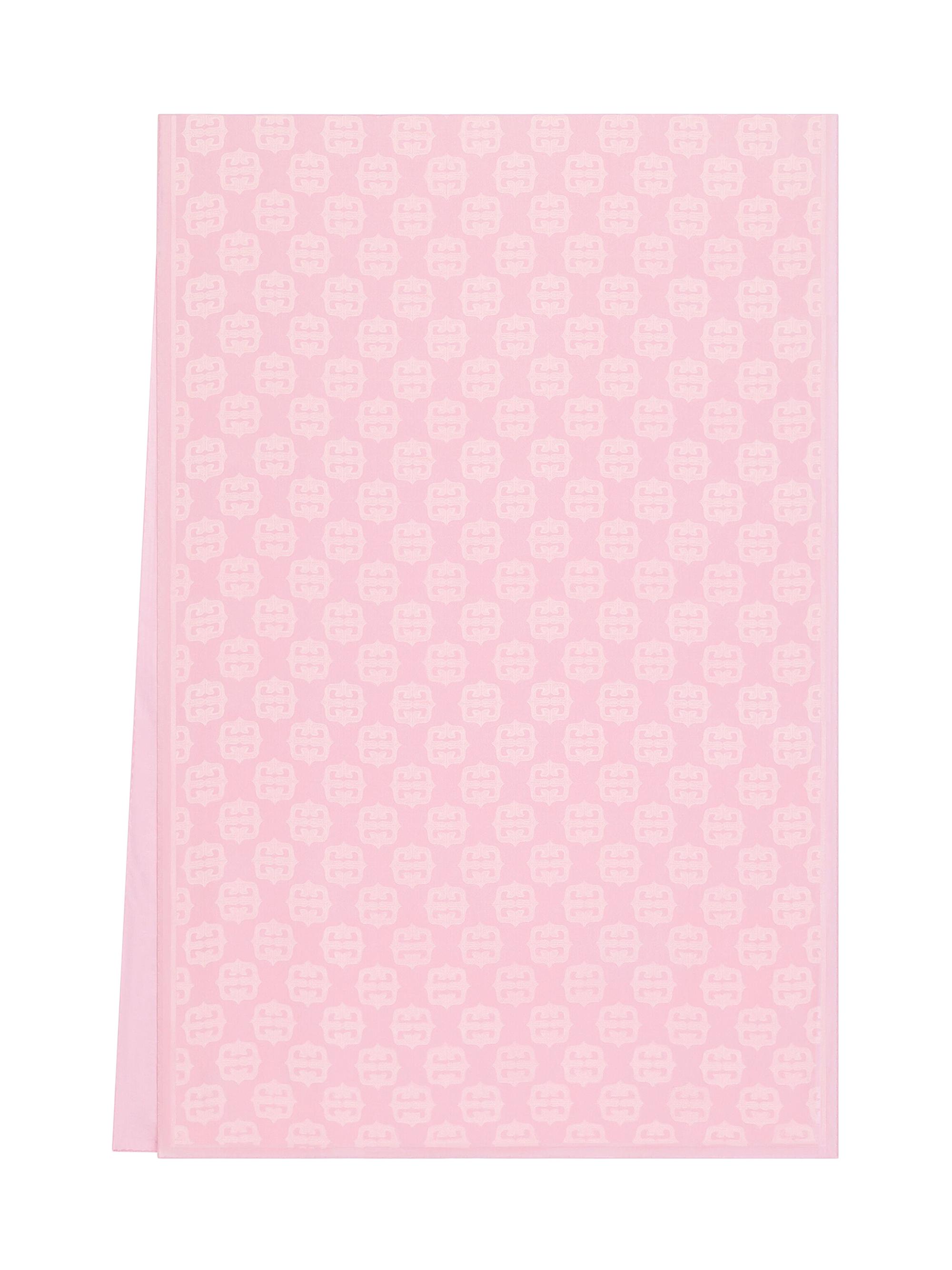 Givenchy Women's 4G Liquid Stole in Silk - Pink