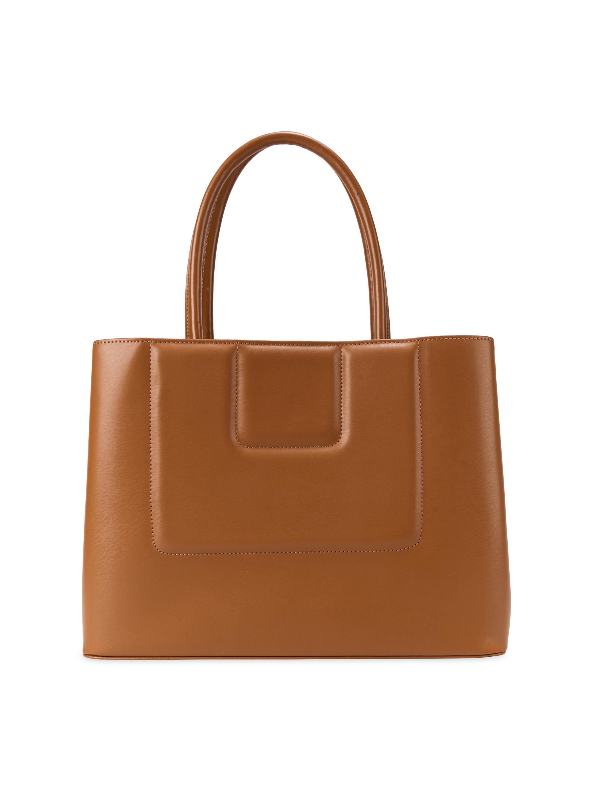 Destree Women's Tadao Quilted Leather Tote Bag - Tobacco