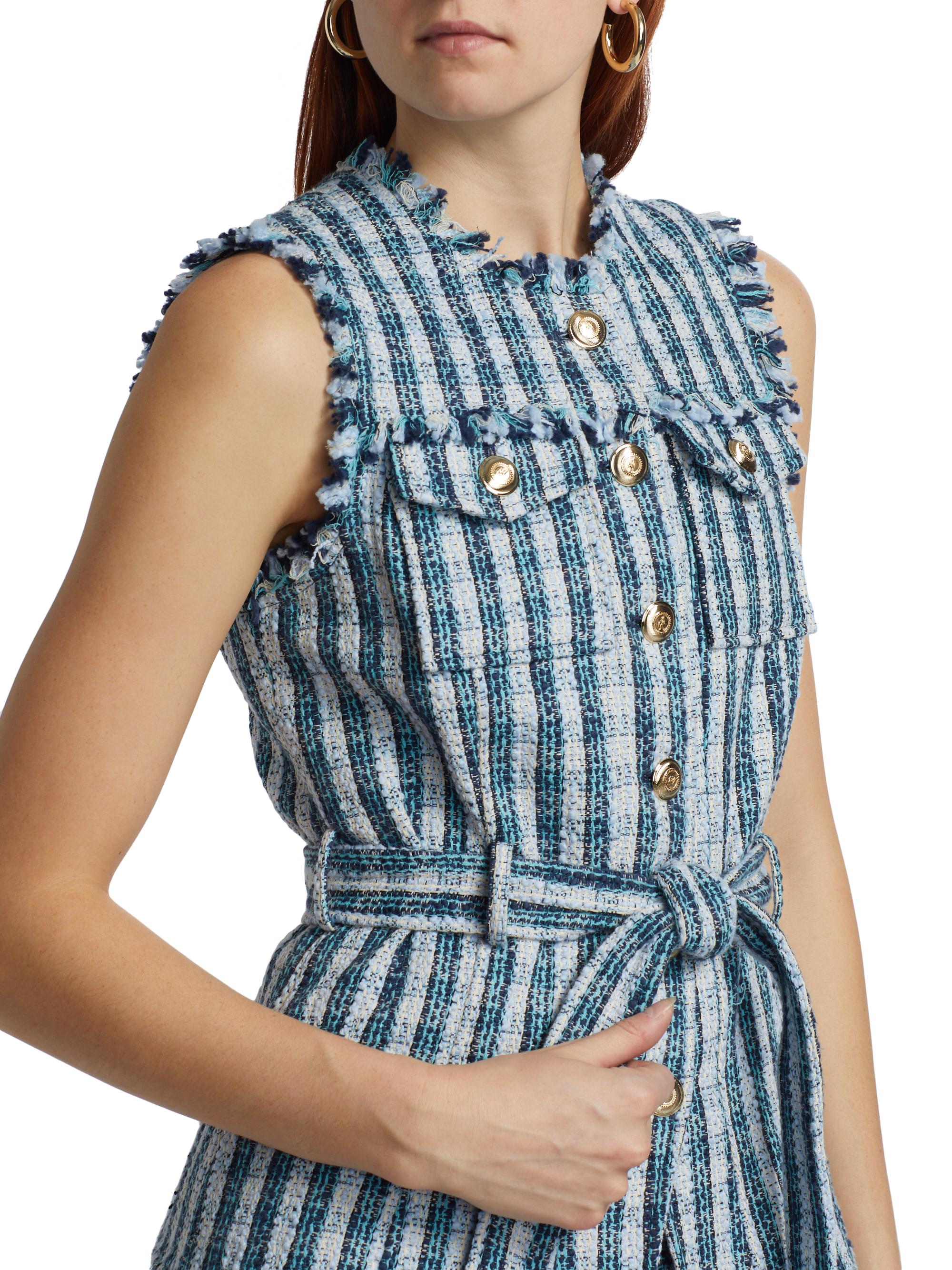 Cinq à Sept Matilda Renee Tweed Vest | Saks Fifth Avenue