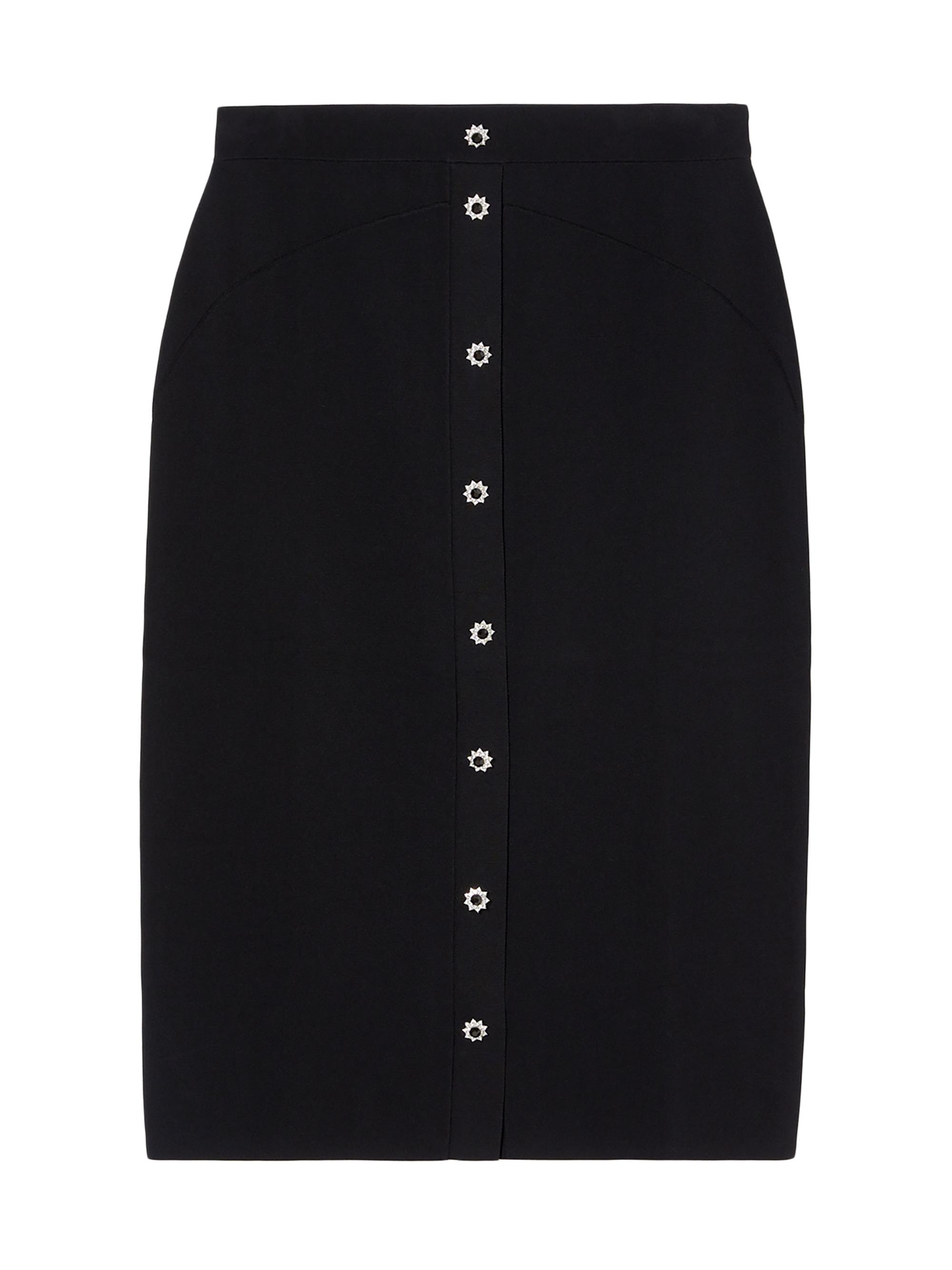 Marina Rinaldi Women's Zelante Knit Pencil Skirt - Black