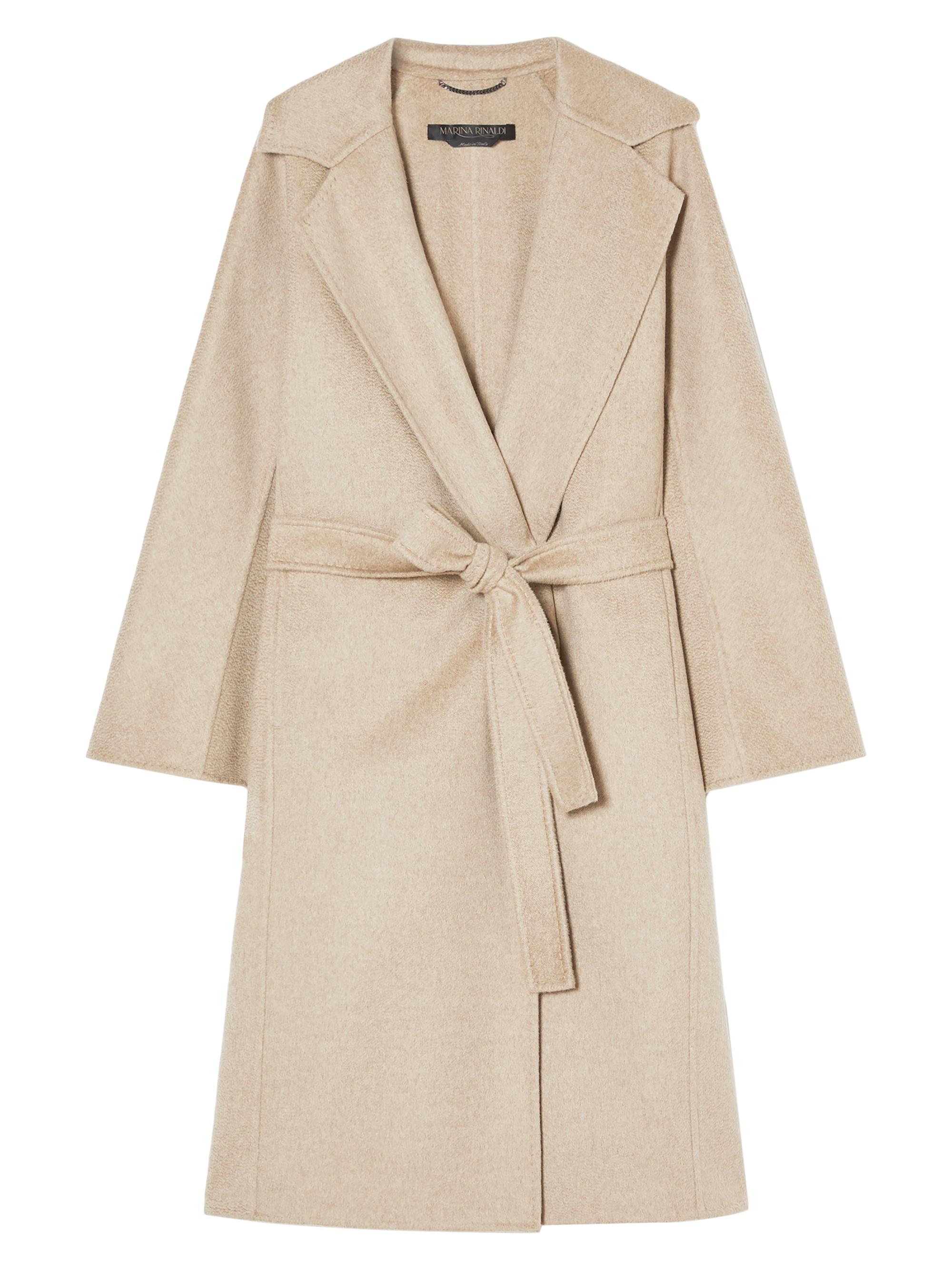 Marina Rinaldi Women's Agordo Double-Faced Cashmere Coat - Hazelnut Brown