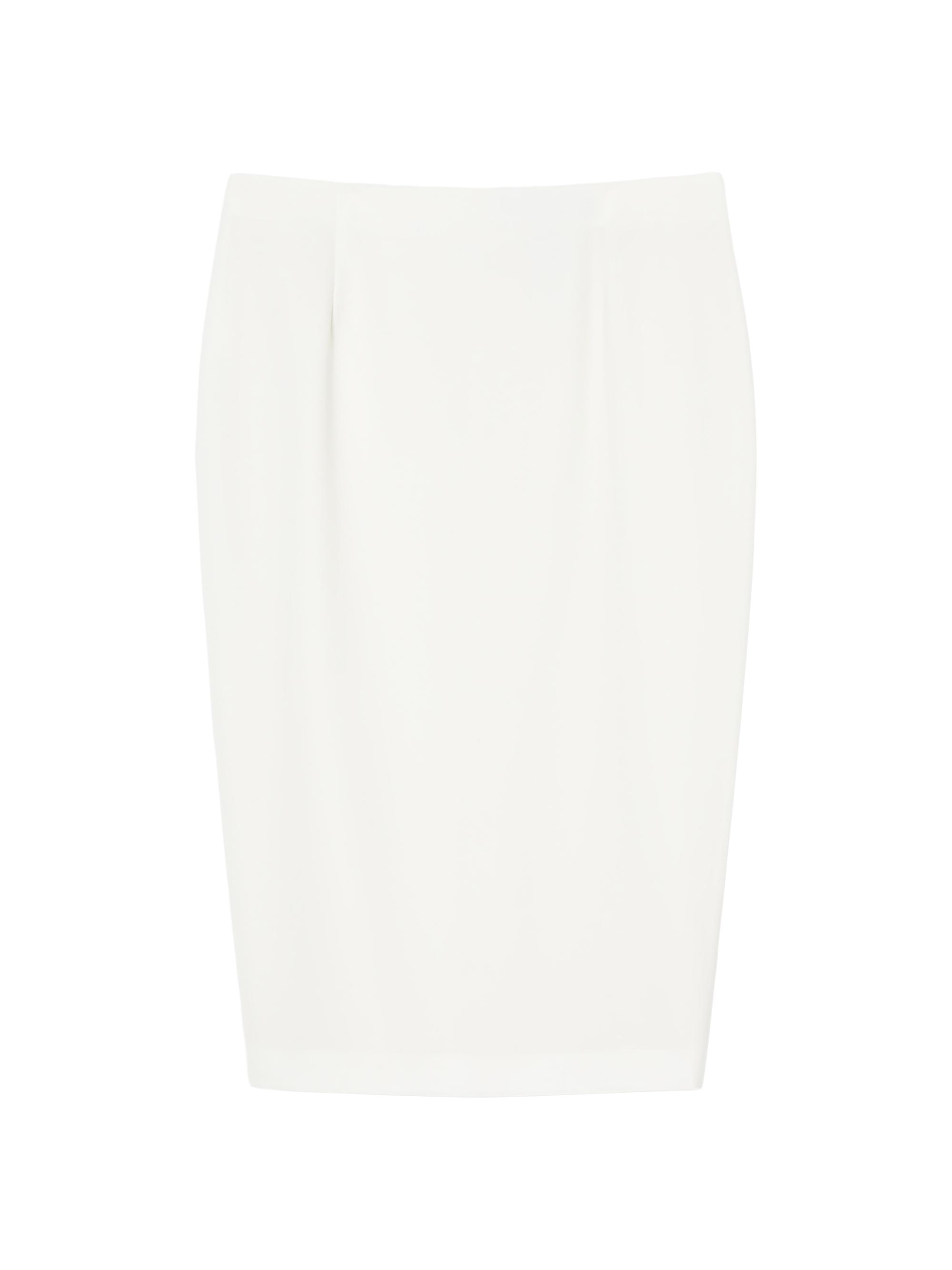 Marina Rinaldi Women's Plus Colonna Pencil Midi-Skirt - White