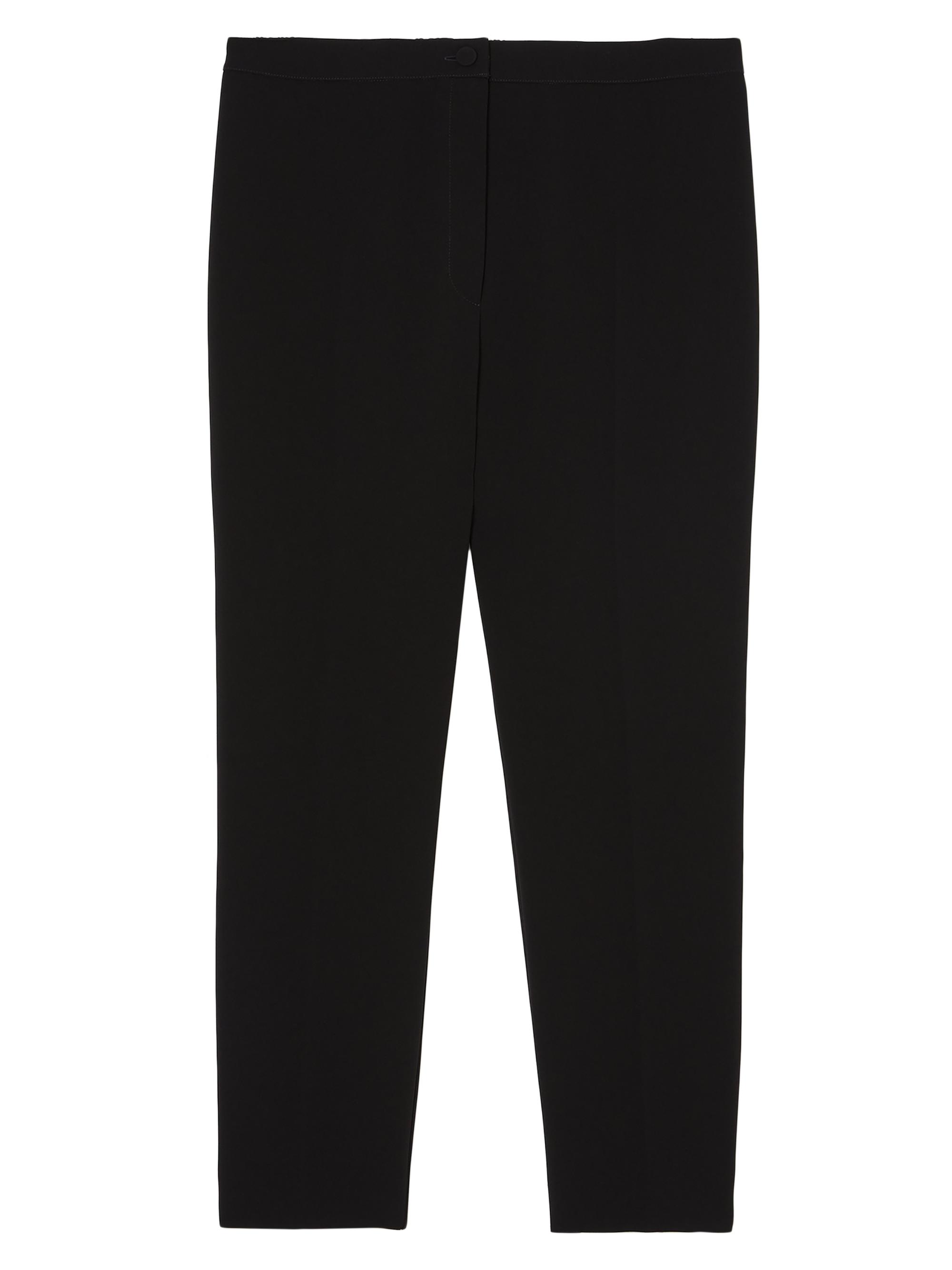 Marina Rinaldi Women's Plus Caliga Straight-Leg Crop Pants - Black