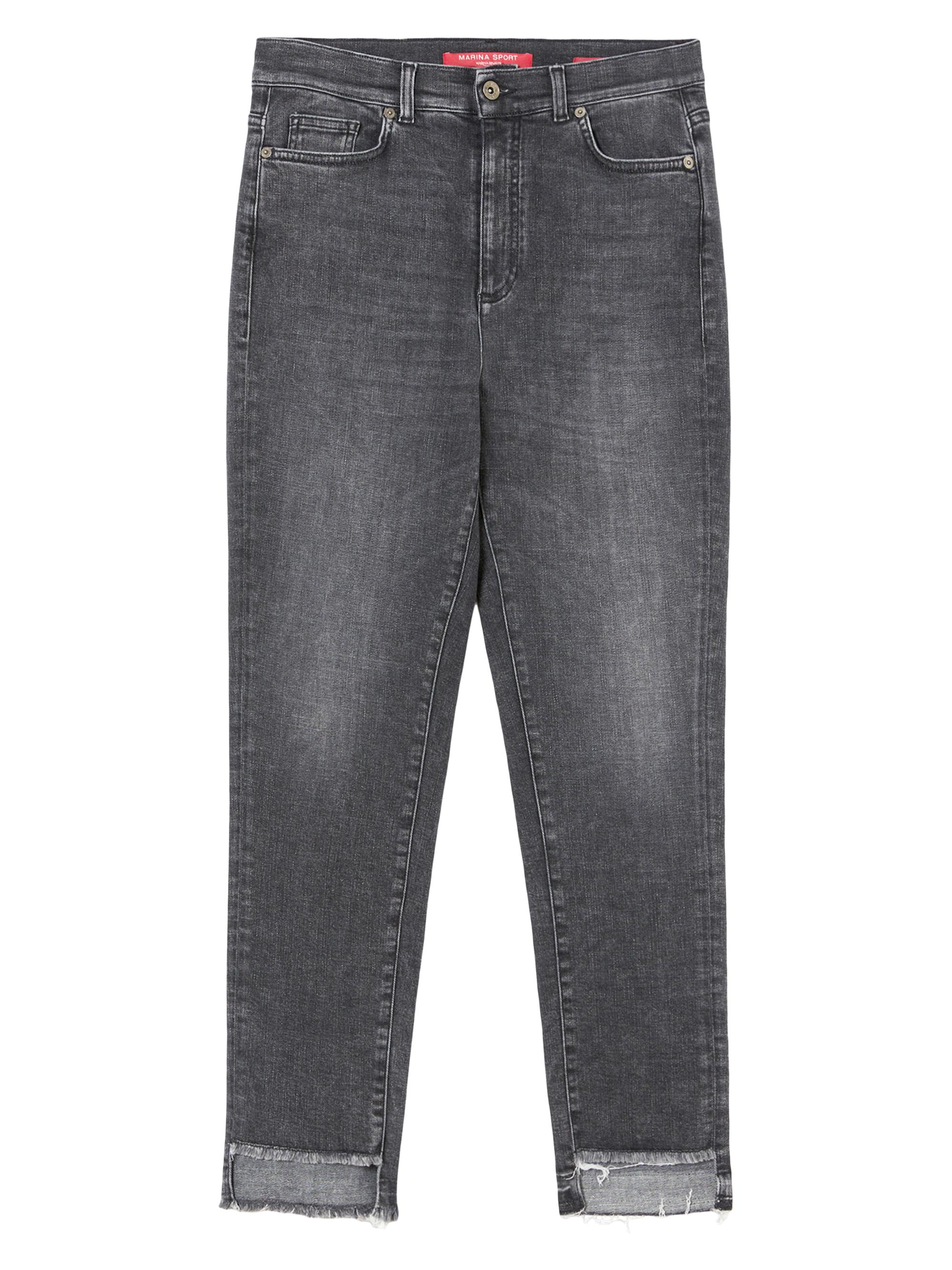 Marina Rinaldi Women's Plus Santos Denim High-Rise Slim-Fit Jeans - Black