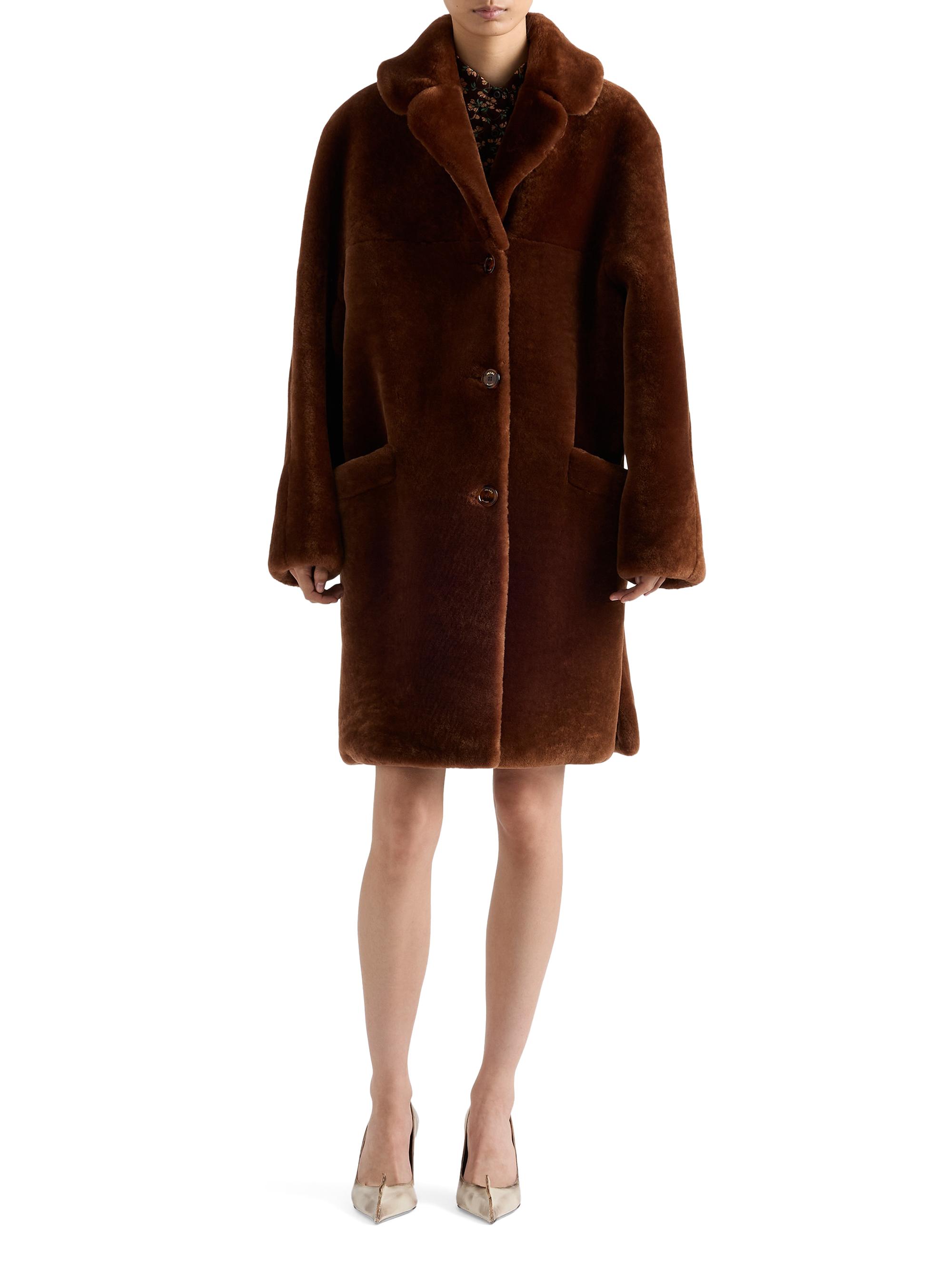 Prada Shearling Coat | Saks Fifth Avenue