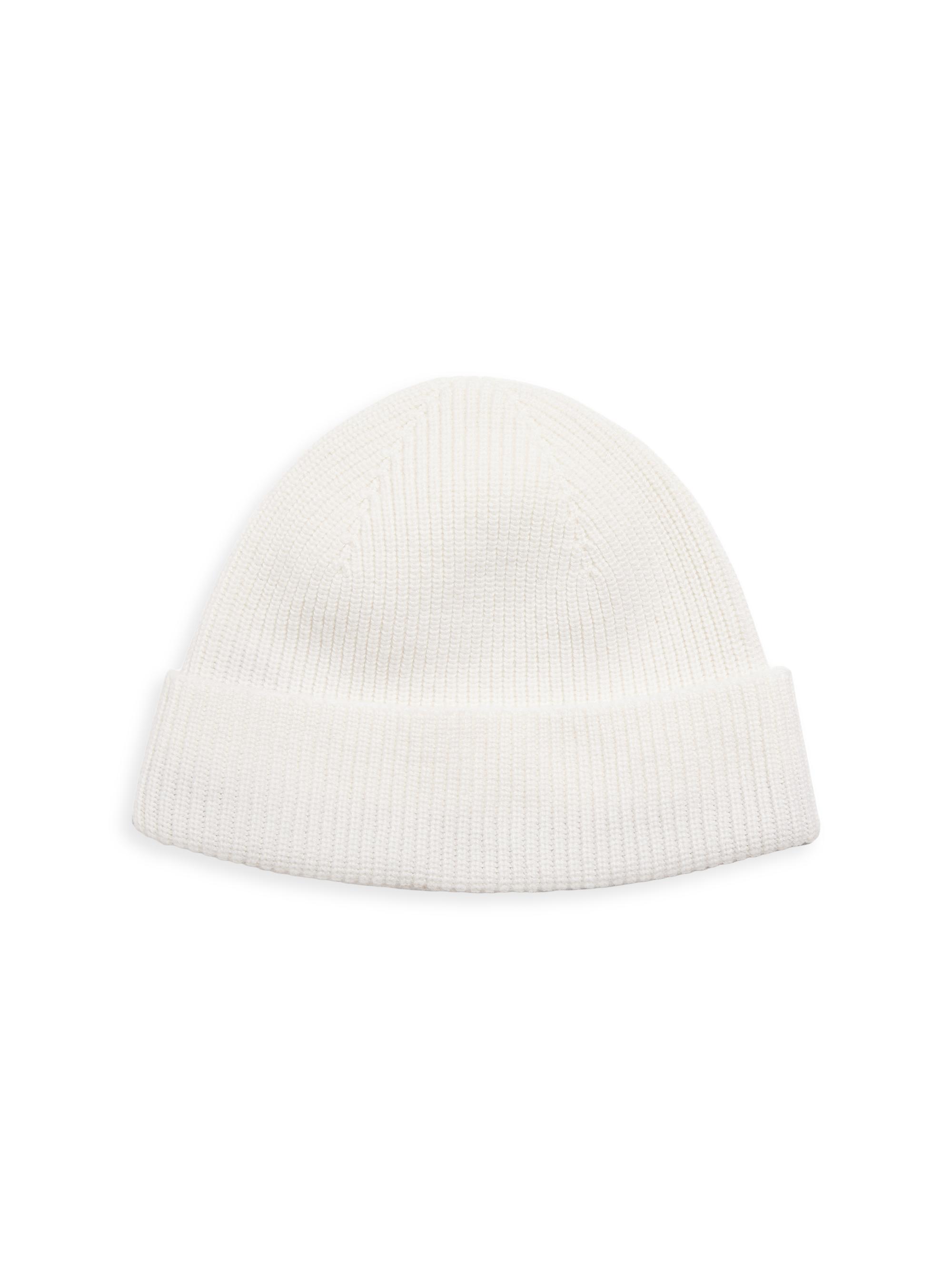 ZEGNA Men's Oasi Cashmere Beanie - White