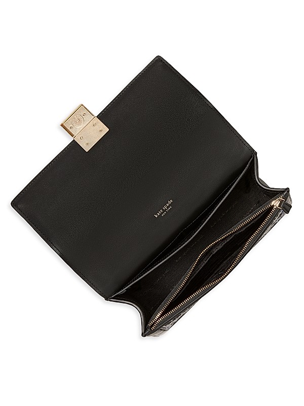 Shop kate spade new york Deco Plaid Tweed Chain Shoulder Bag Shop kate spade new york Deco Plaid Tweed Chain Shoulder Bag