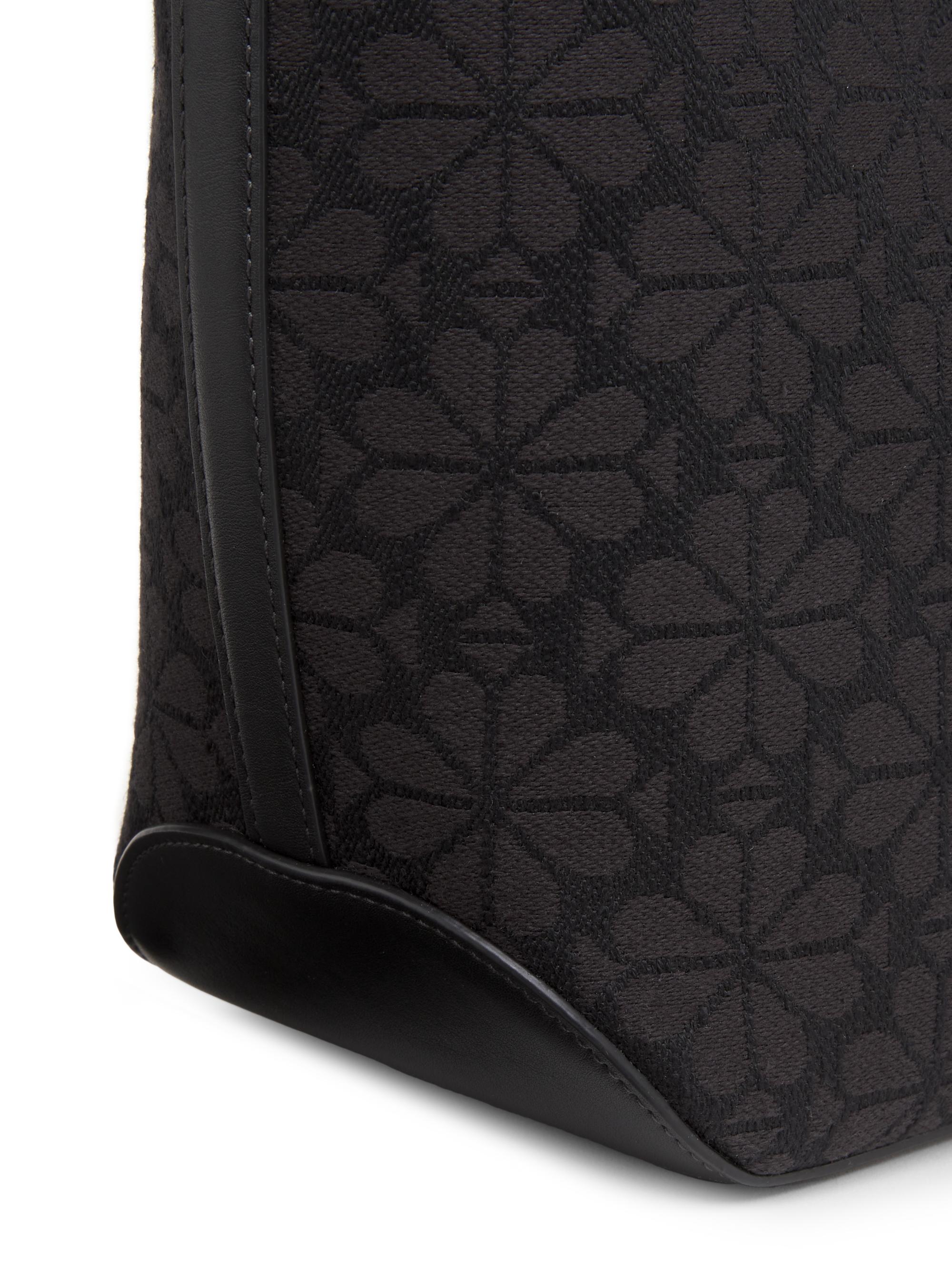 kate spade new york Spade Flower Jacquard Leather Tote Bag | Saks