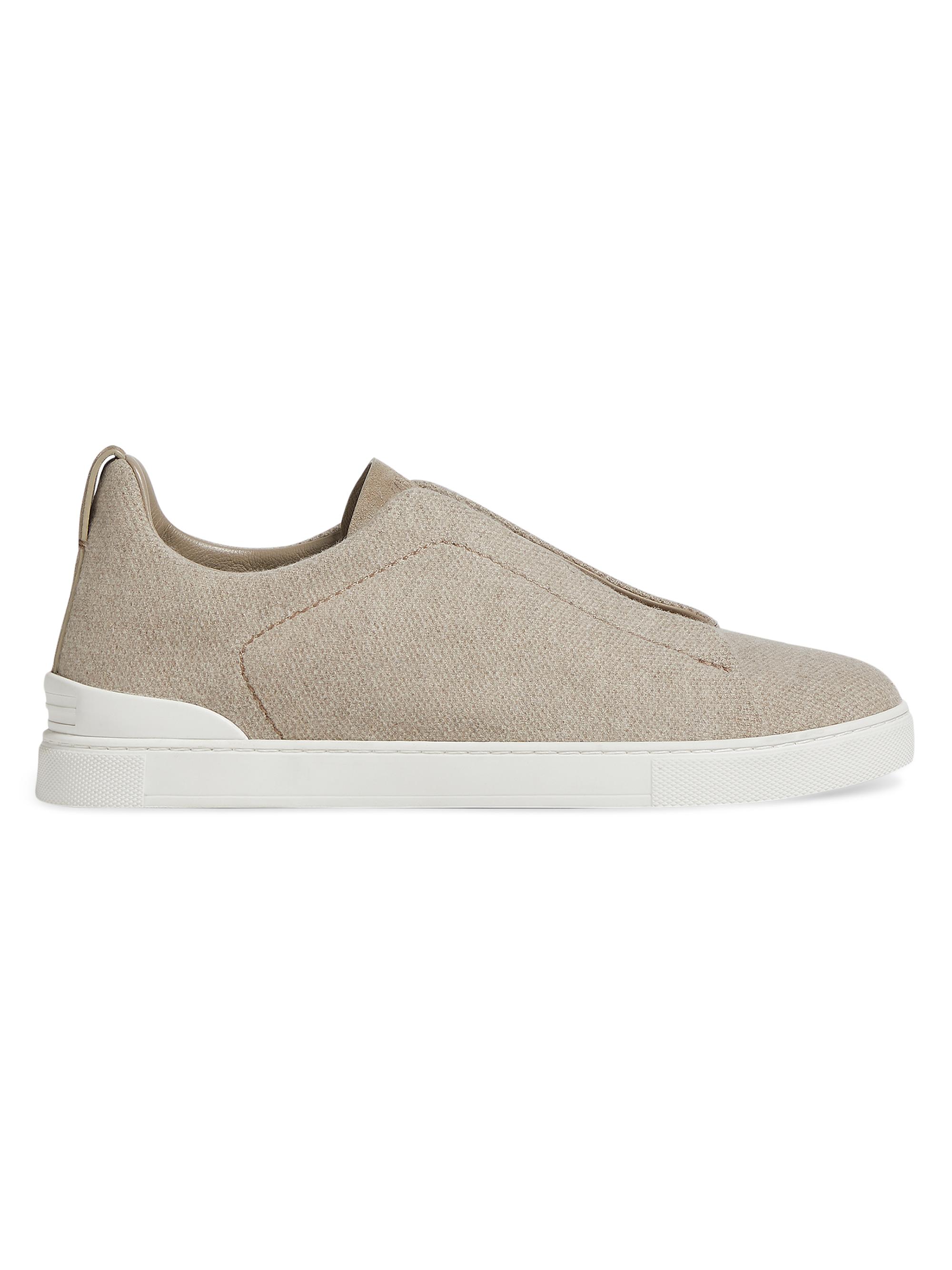 ZEGNA Secondskin Triple Stitch Sneakers | Saks Fifth Avenue