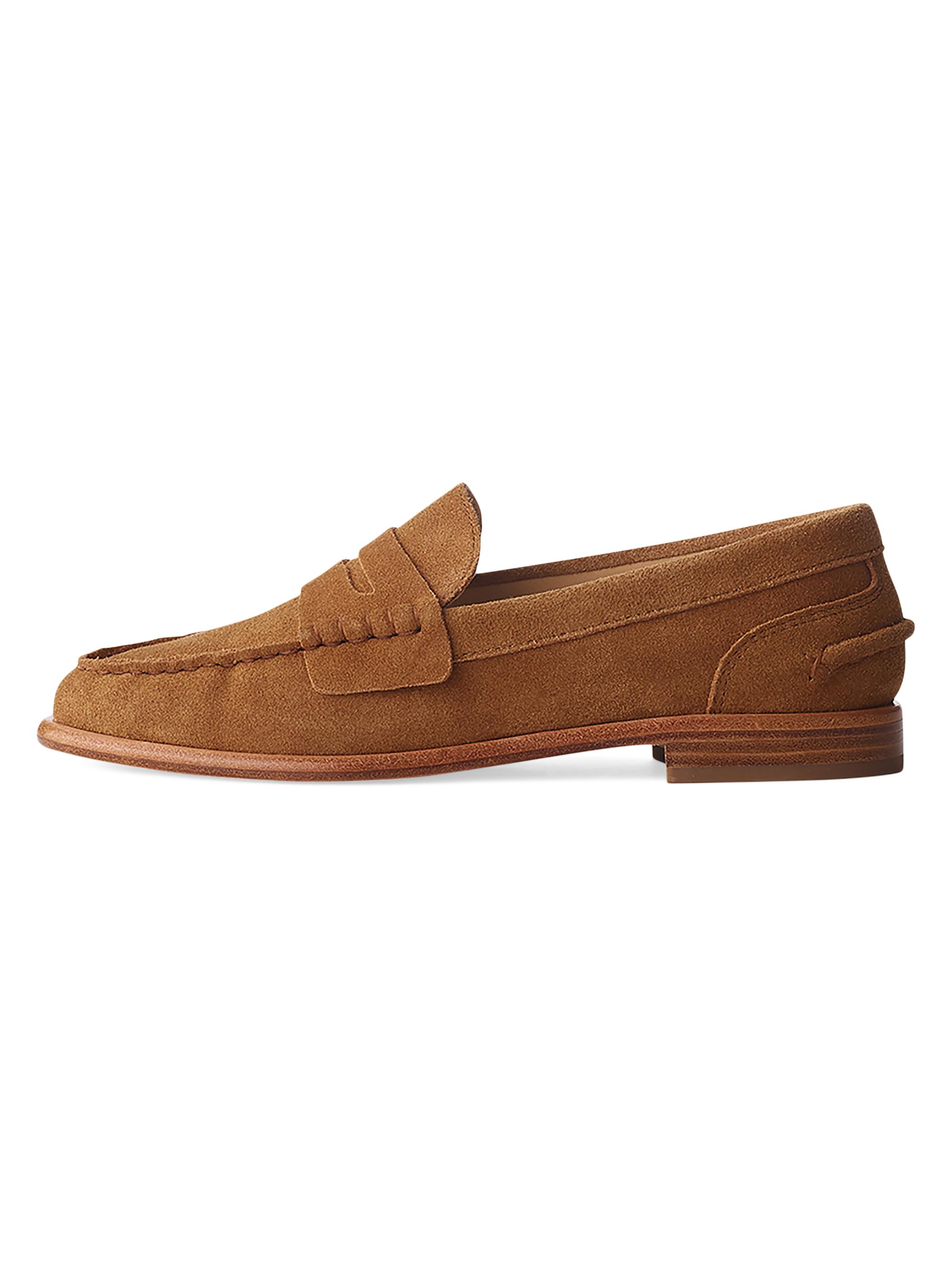 rag & bone Women's Carter Suede Loafers - Brown Suede