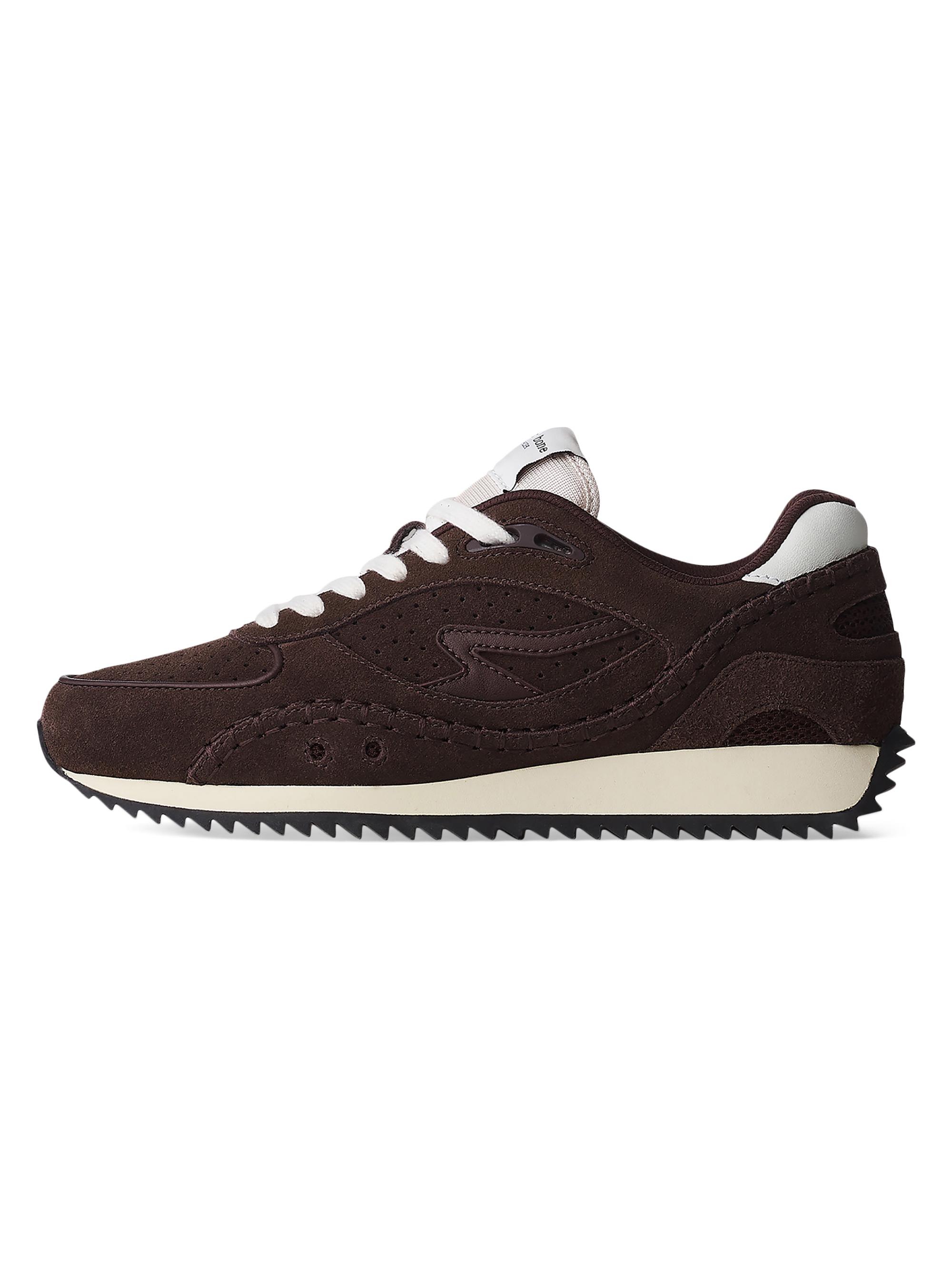 rag & bone Women's Drift Runner Suede Sneakers - Dark Espresso