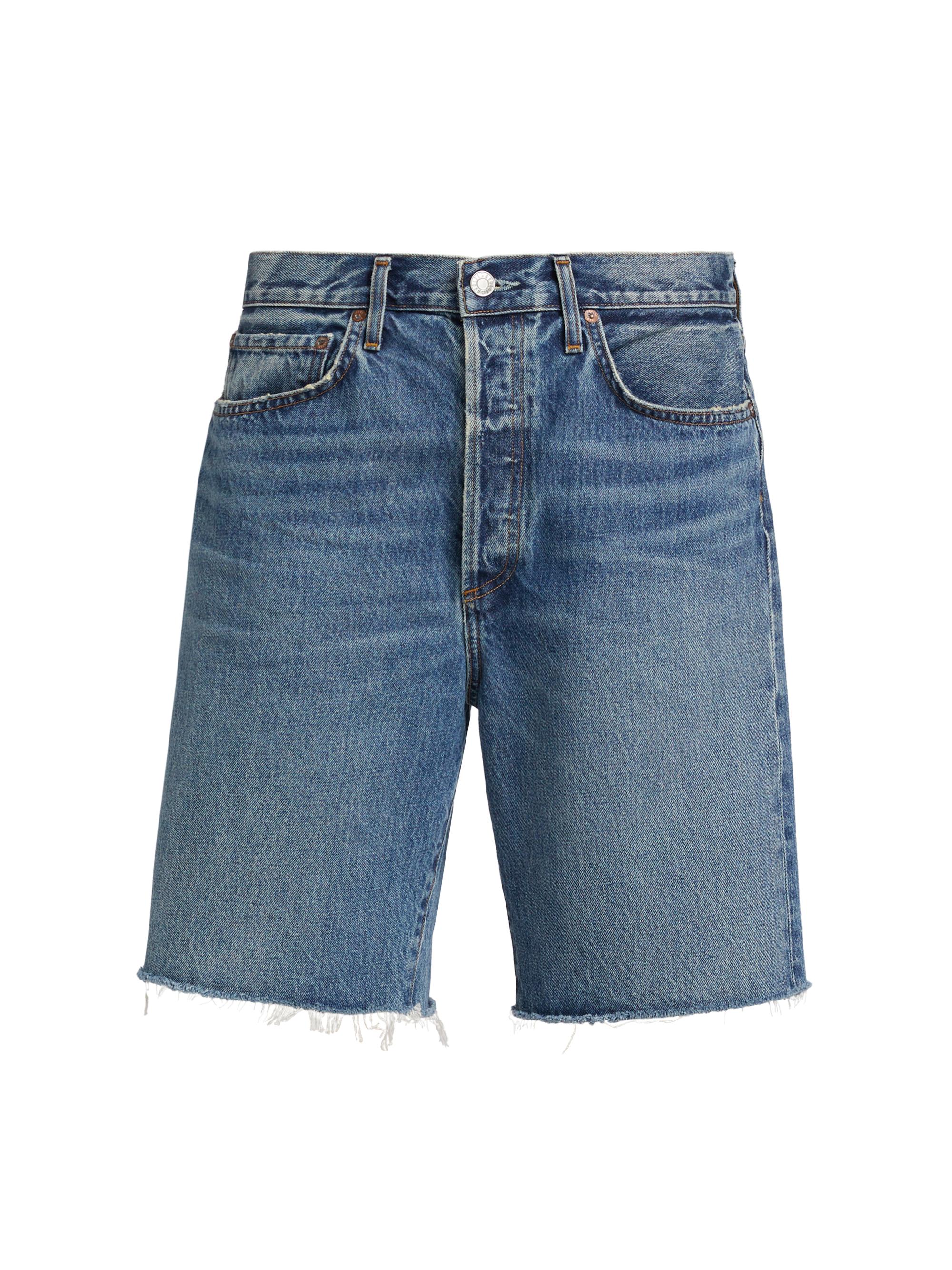 Agolde Women's 90s Denim Shorts - Ruin Medium Vintage Indigo